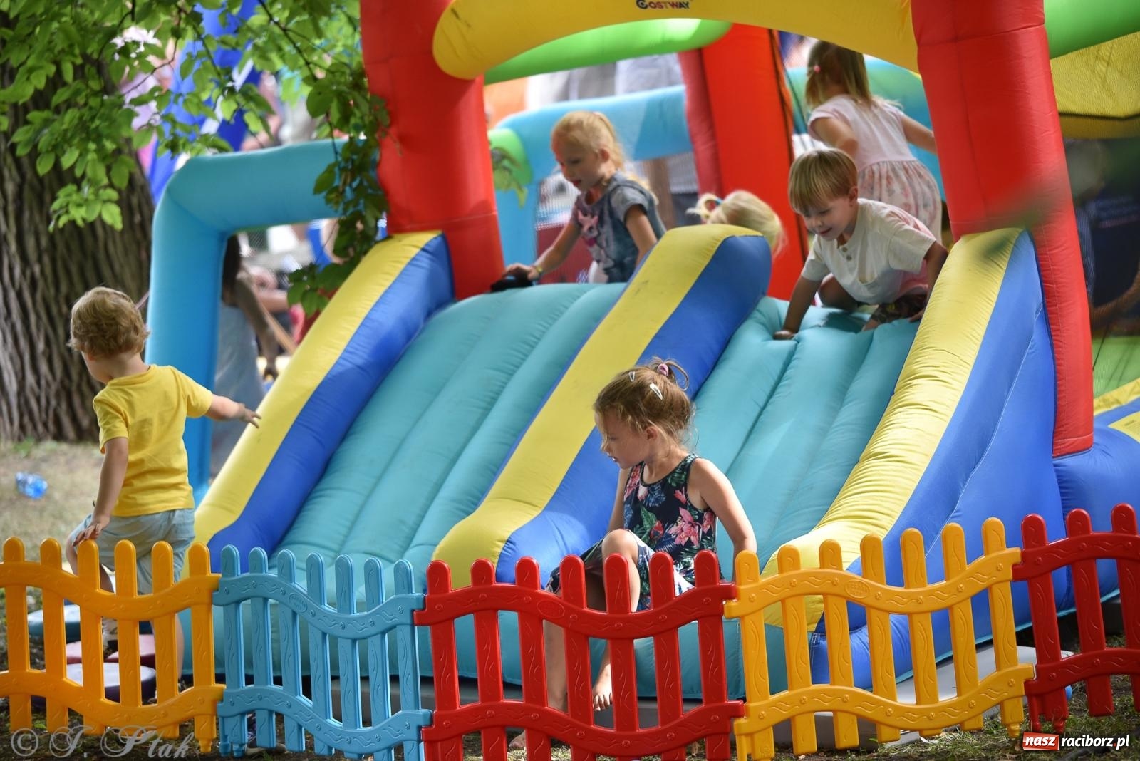 Zdjęcie w galerii na portalu naszraciborz.pl: Piknik Rodzinny Lato z Radiem w Parku im. Miasta Roth [FOTO] wiadomości z regionu