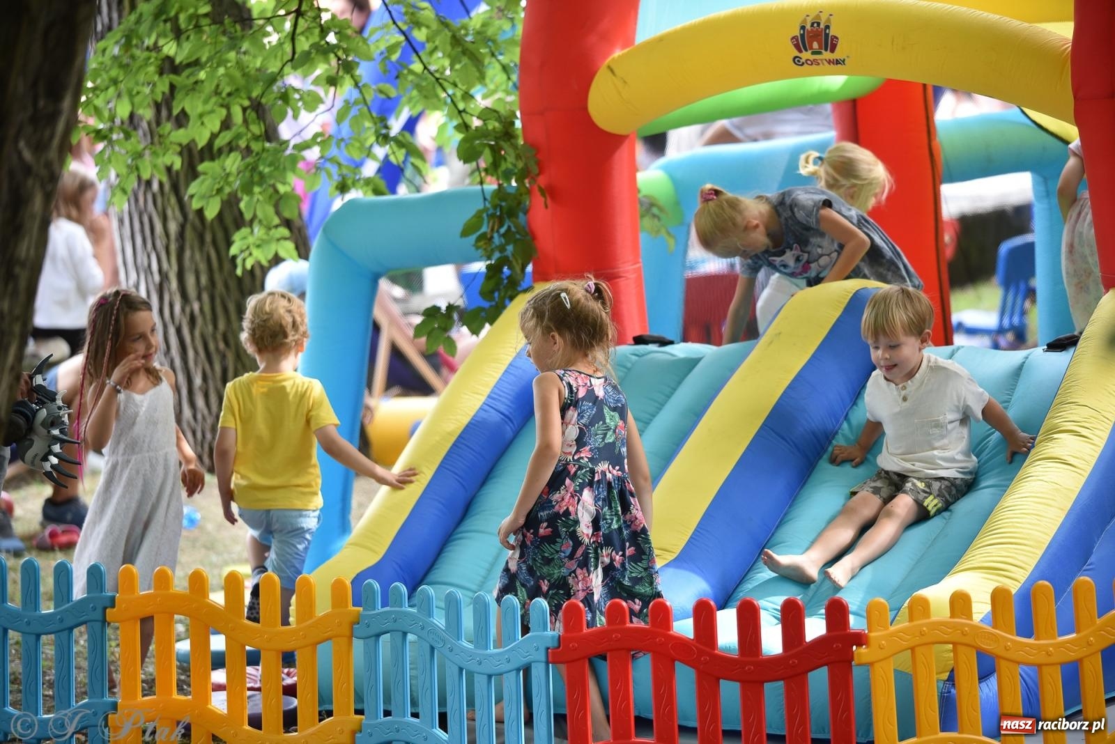 Zdjęcie w galerii na portalu naszraciborz.pl: Piknik Rodzinny Lato z Radiem w Parku im. Miasta Roth [FOTO] wiadomości z regionu