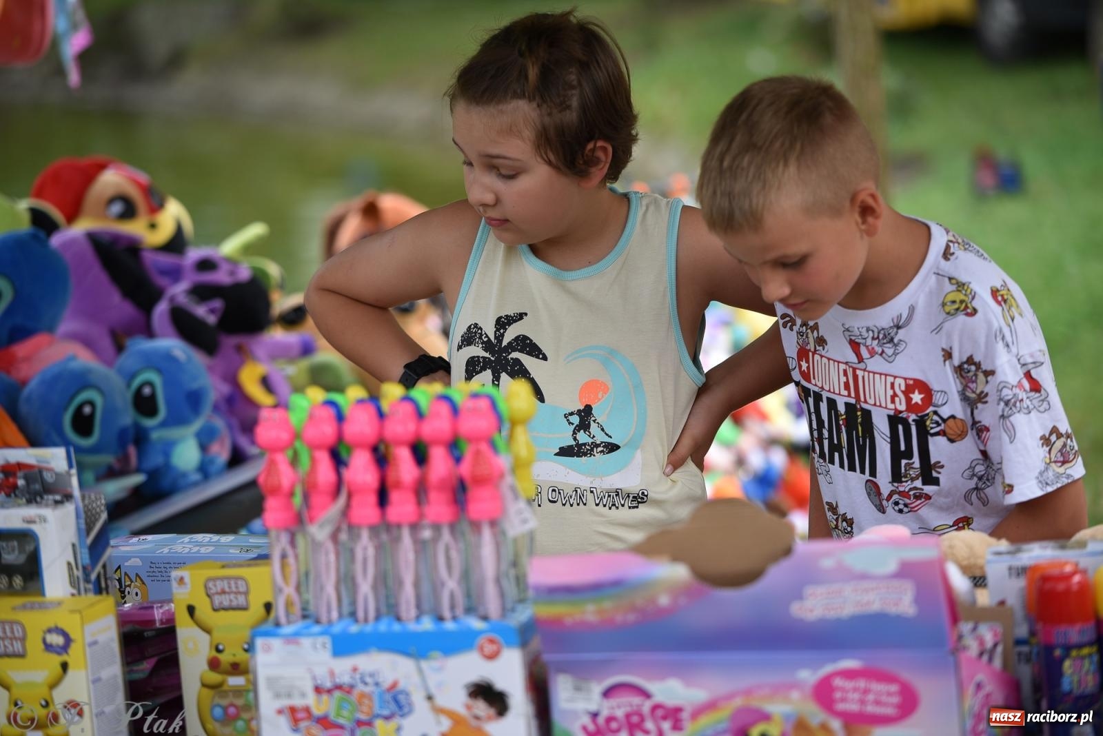 Zdjęcie w galerii na portalu naszraciborz.pl: Piknik Rodzinny Lato z Radiem w Parku im. Miasta Roth [FOTO] wiadomości z regionu