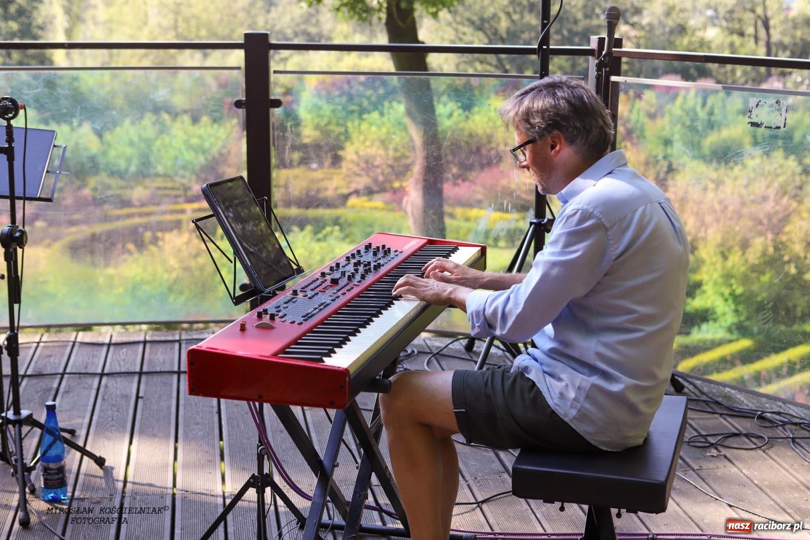 Zdjęcie w galerii na portalu naszraciborz.pl: Jazzowe klimaty w Zaczarowanym Ogrodzie wiadomości z regionu