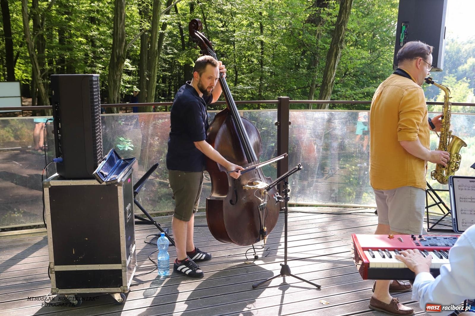 Zdjęcie w galerii na portalu naszraciborz.pl: Jazzowe klimaty w Zaczarowanym Ogrodzie wiadomości z regionu