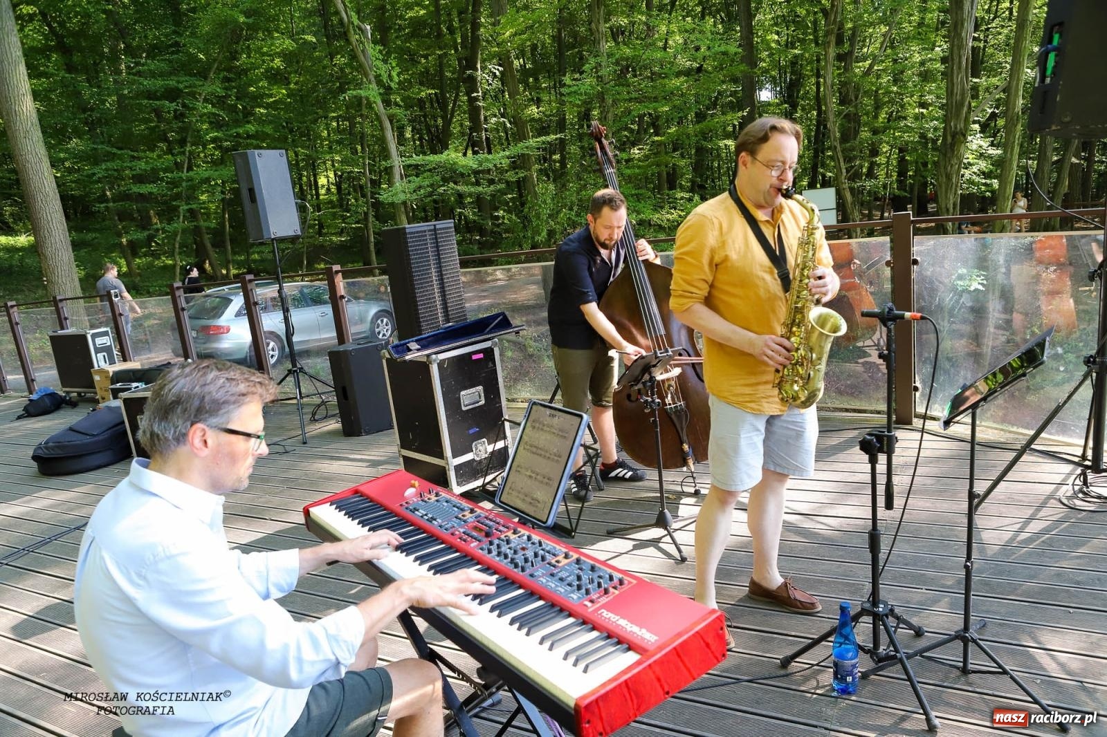 Zdjęcie w galerii na portalu naszraciborz.pl: Jazzowe klimaty w Zaczarowanym Ogrodzie wiadomości z regionu