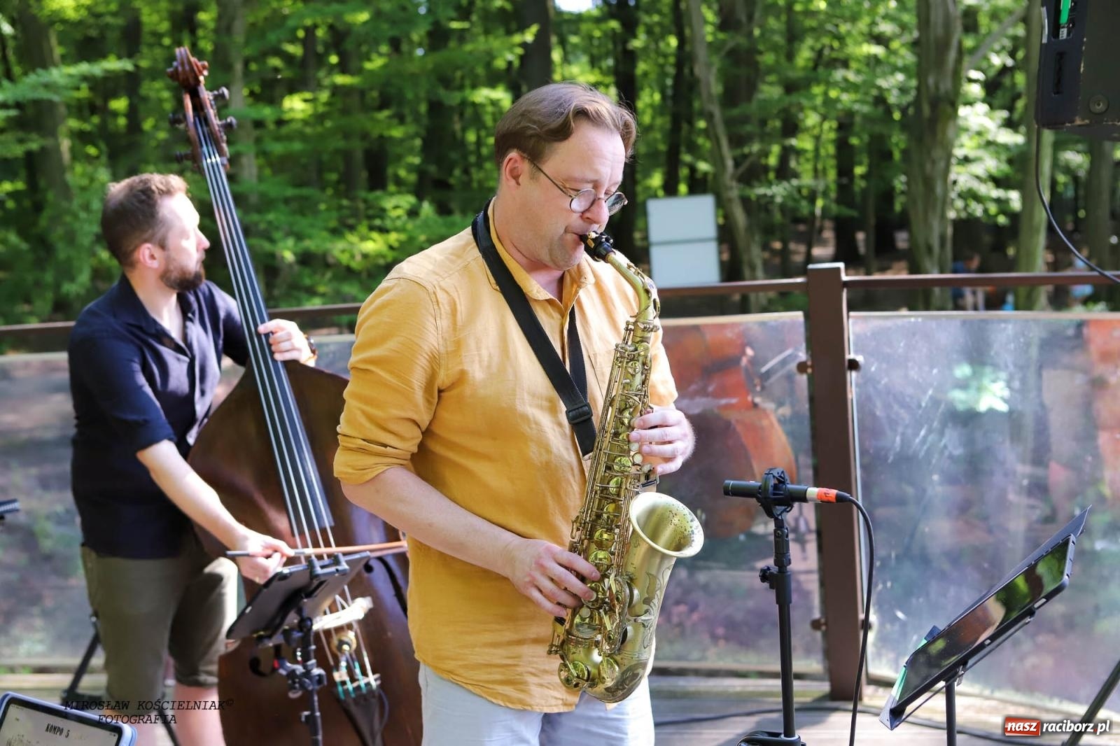 Zdjęcie w galerii na portalu naszraciborz.pl: Jazzowe klimaty w Zaczarowanym Ogrodzie wiadomości z regionu