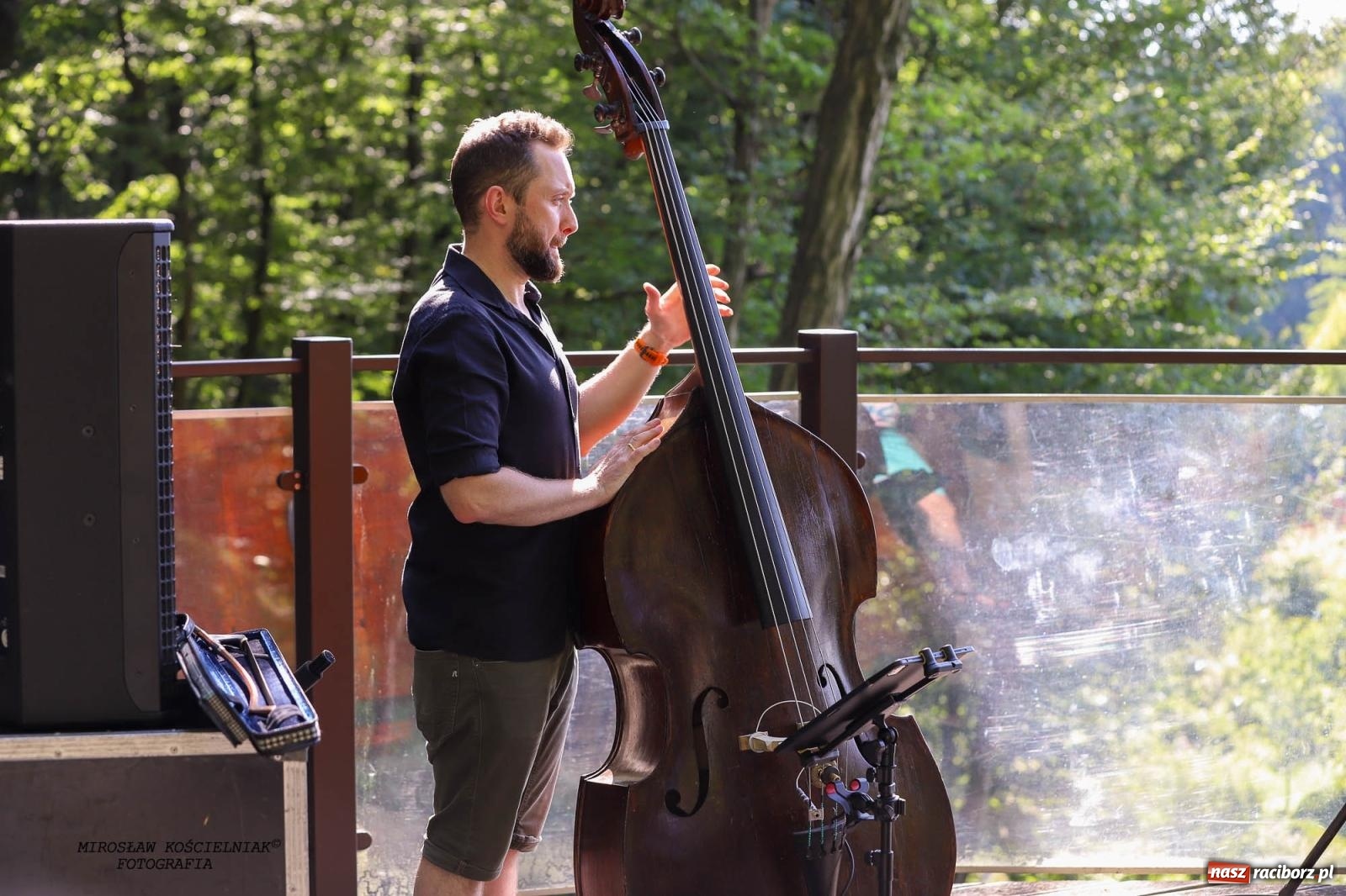 Zdjęcie w galerii na portalu naszraciborz.pl: Jazzowe klimaty w Zaczarowanym Ogrodzie wiadomości z regionu