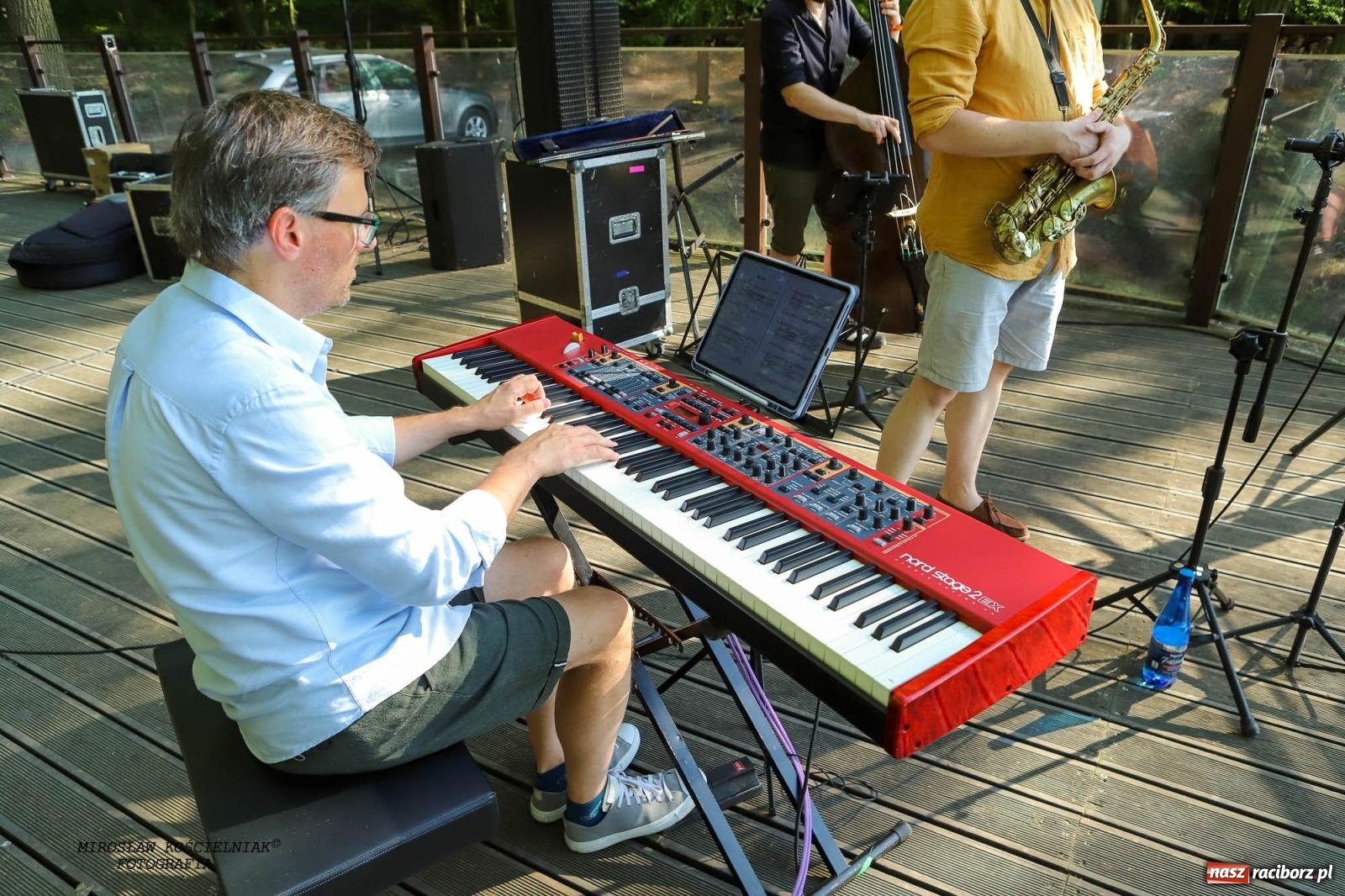 Zdjęcie w galerii na portalu naszraciborz.pl: Jazzowe klimaty w Zaczarowanym Ogrodzie wiadomości z regionu