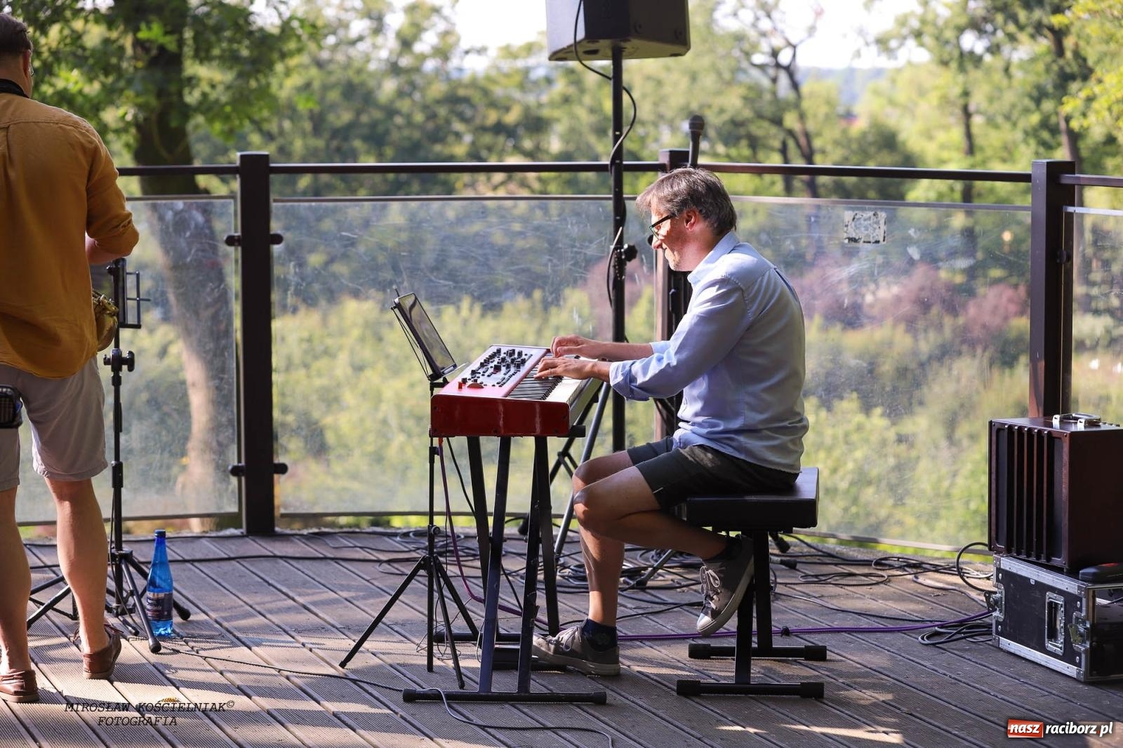 Zdjęcie w galerii na portalu naszraciborz.pl: Jazzowe klimaty w Zaczarowanym Ogrodzie wiadomości z regionu