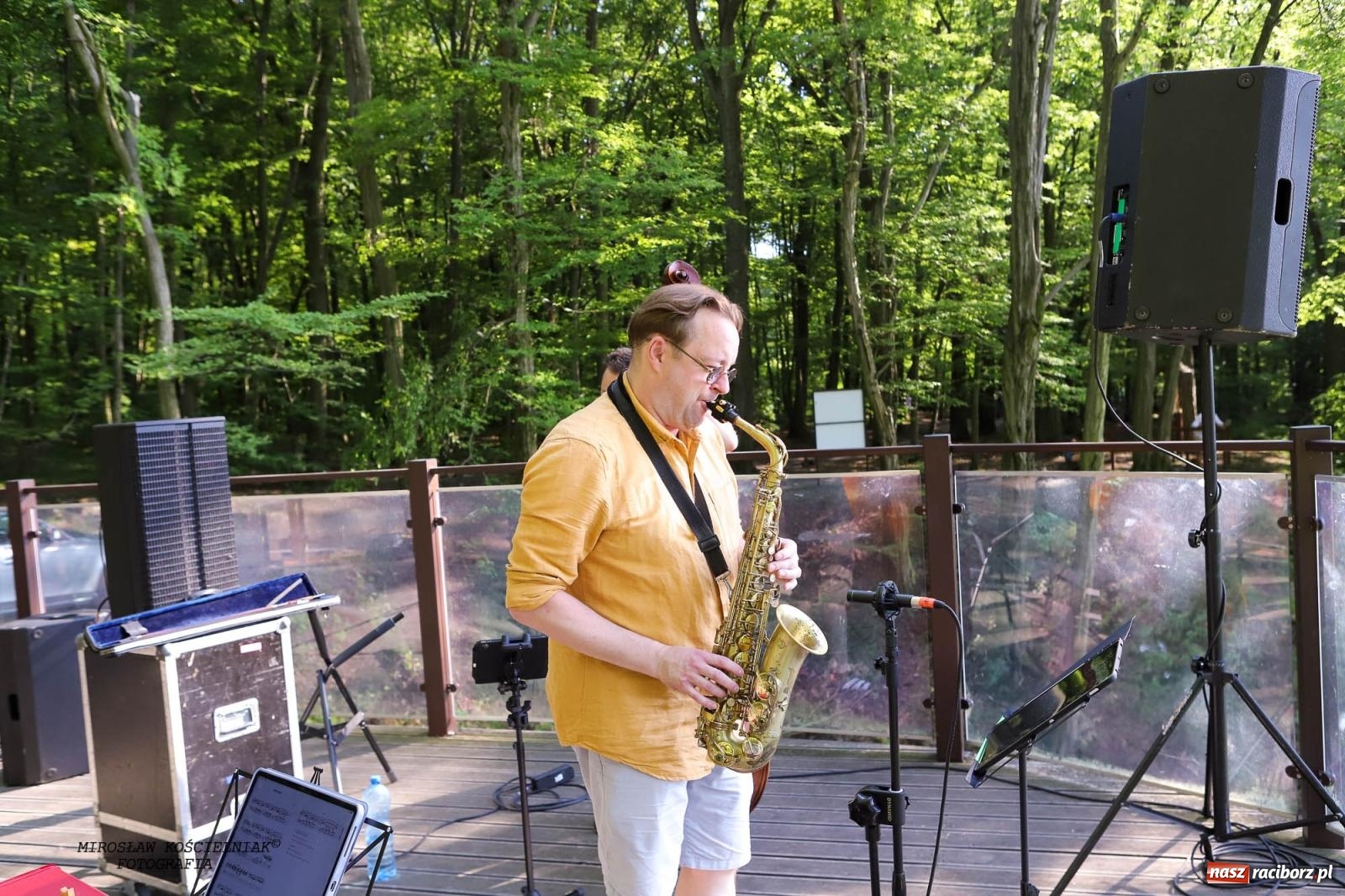 Zdjęcie w galerii na portalu naszraciborz.pl: Jazzowe klimaty w Zaczarowanym Ogrodzie wiadomości z regionu