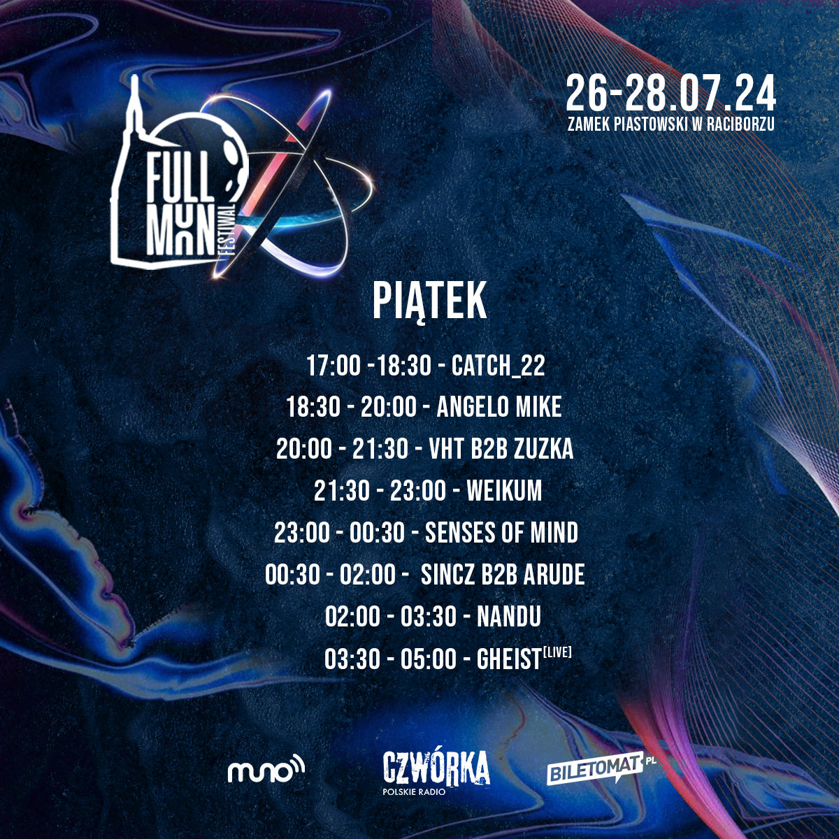 Zdjęcie w galerii na portalu naszraciborz.pl: Raciborz na mapie lipcowej trasy duetu WOO YORK! Full Moon Festival już od piątku na zamku wiadomości z regionu