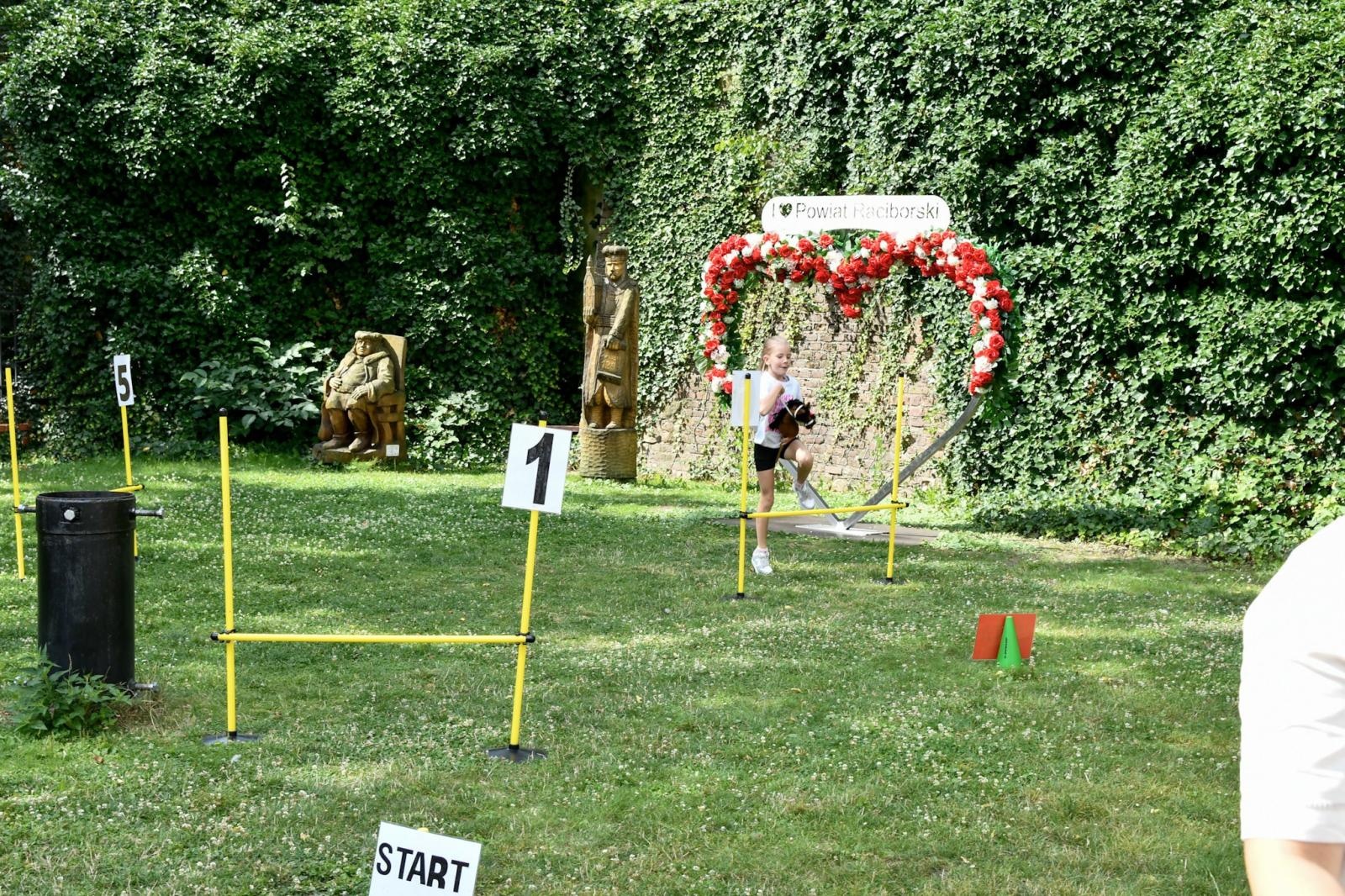 Zdjęcie w galerii na portalu naszraciborz.pl: Wakacje z siodłem na Zamku Piastowskim: konie, alpaki i uśmiechy wiadomości z regionu