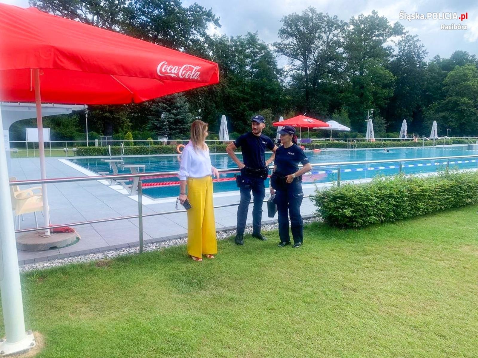 Zdjęcie w galerii na portalu naszraciborz.pl: Raciborska policja przypomina o bezpieczeństwie nad wodą wiadomości z regionu