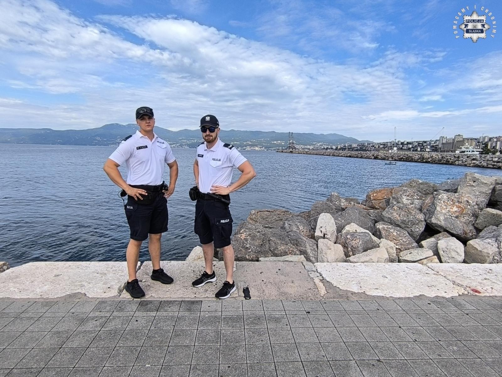 Zdjęcie w galerii na portalu naszraciborz.pl: W Chorwacji i Bułgarii spotkacie na służbie... śląskich policjantów wiadomości z regionu