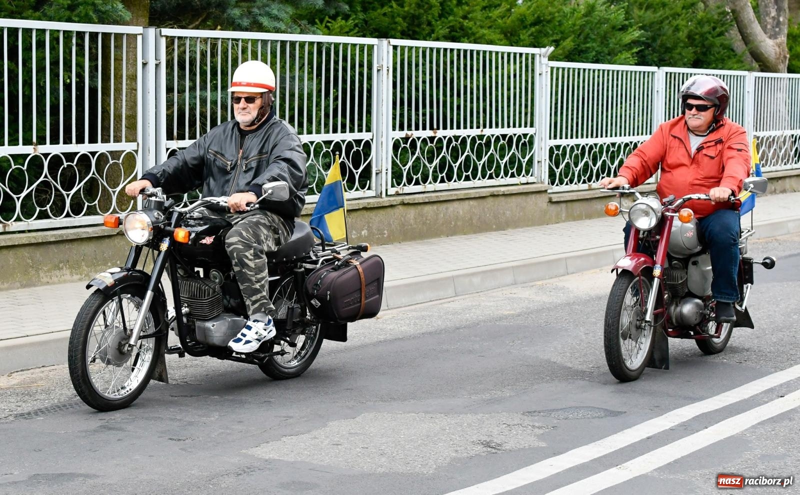Zdjęcie w galerii na portalu naszraciborz.pl: Parada motocyklistów w Pogrzebieniu [FOTO i WIDEO] wiadomości z regionu