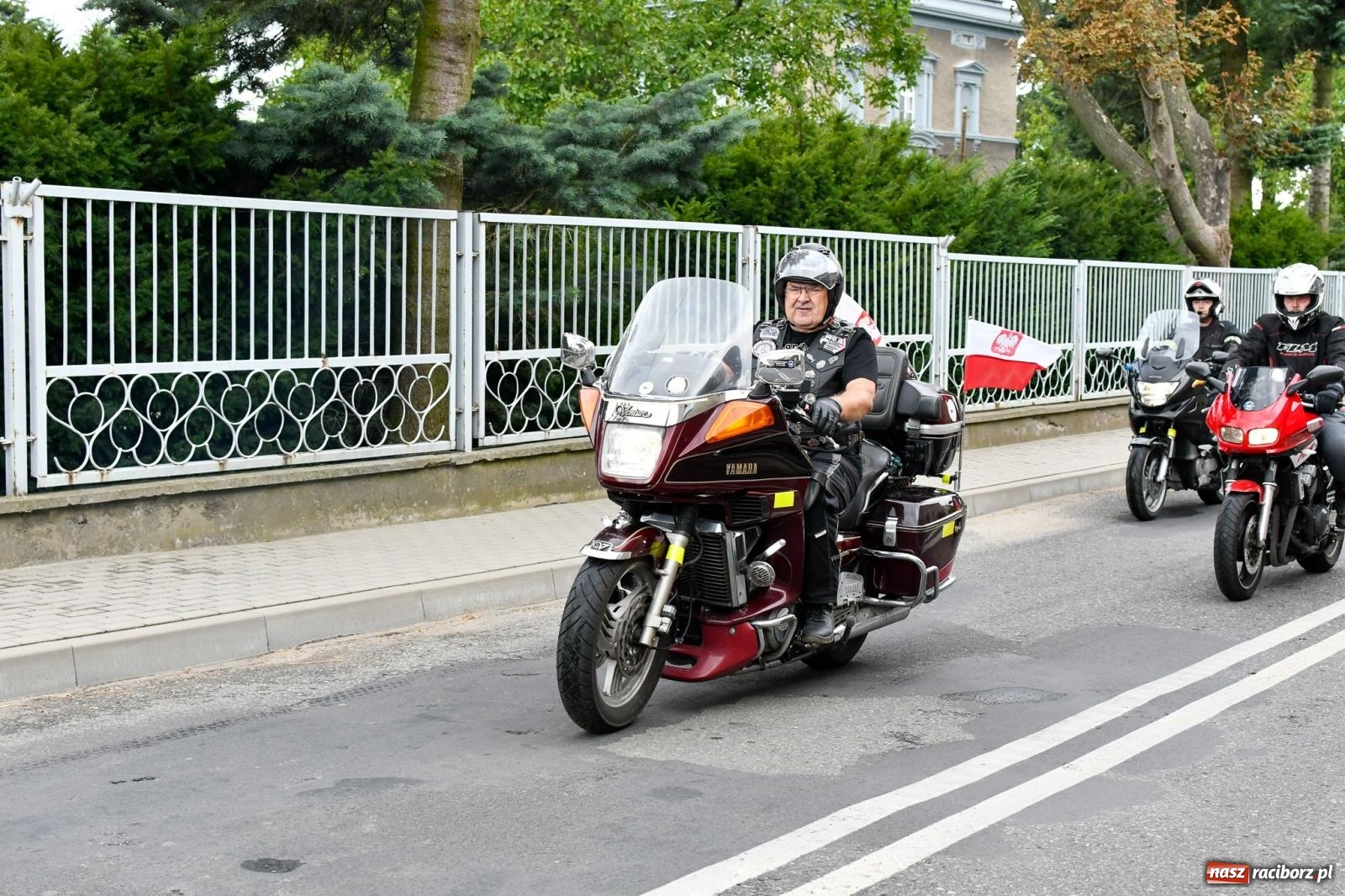 Zdjęcie w galerii na portalu naszraciborz.pl: Parada motocyklistów w Pogrzebieniu [FOTO i WIDEO] wiadomości z regionu