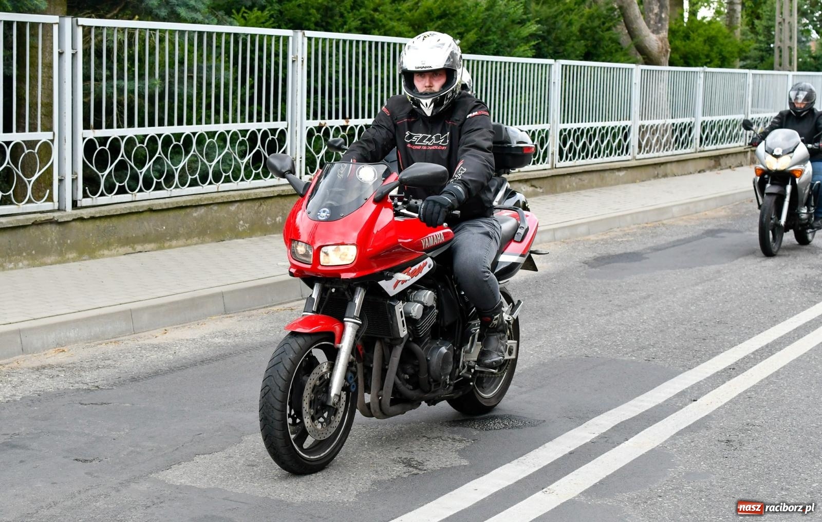 Zdjęcie w galerii na portalu naszraciborz.pl: Parada motocyklistów w Pogrzebieniu [FOTO i WIDEO] wiadomości z regionu