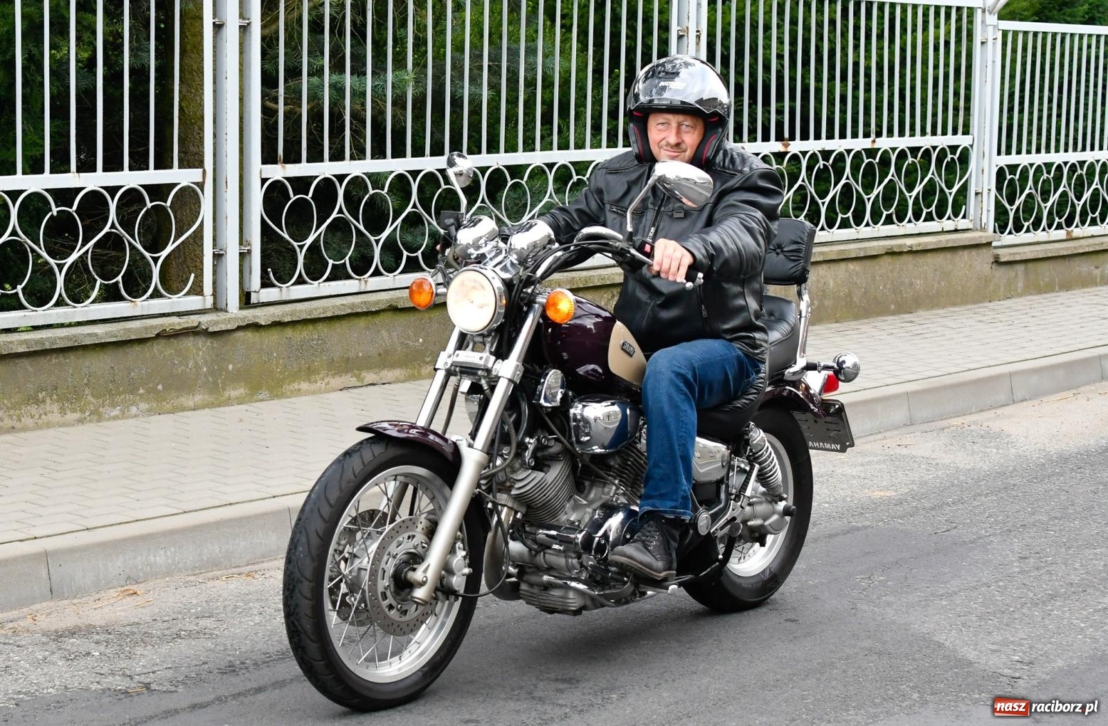 Zdjęcie w galerii na portalu naszraciborz.pl: Parada motocyklistów w Pogrzebieniu [FOTO i WIDEO] wiadomości z regionu