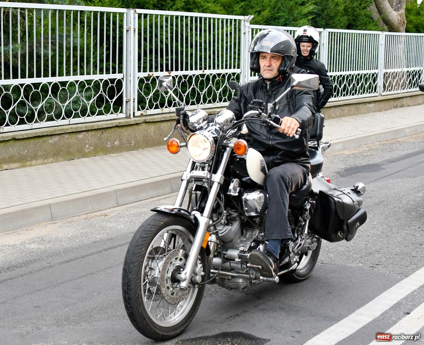 Zdjęcie w galerii na portalu naszraciborz.pl: Parada motocyklistów w Pogrzebieniu [FOTO i WIDEO] wiadomości z regionu