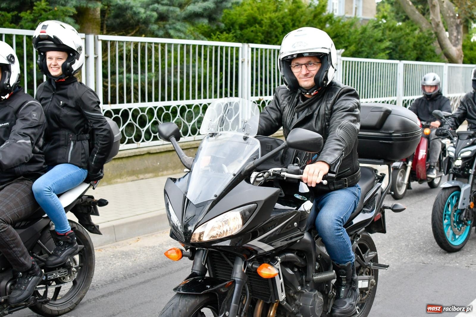 Zdjęcie w galerii na portalu naszraciborz.pl: Parada motocyklistów w Pogrzebieniu [FOTO i WIDEO] wiadomości z regionu