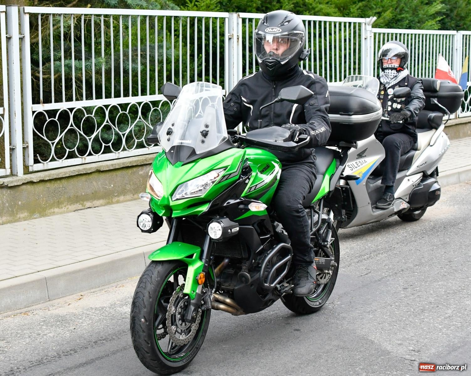 Zdjęcie w galerii na portalu naszraciborz.pl: Parada motocyklistów w Pogrzebieniu [FOTO i WIDEO] wiadomości z regionu