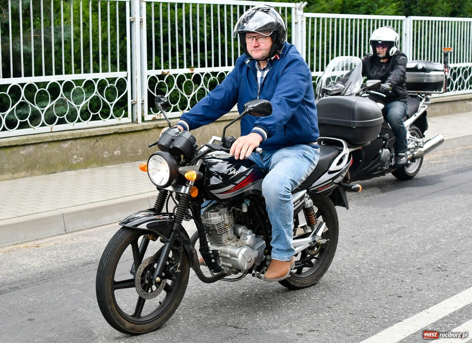 Zdjęcie w galerii na portalu naszraciborz.pl: Parada motocyklistów w Pogrzebieniu [FOTO i WIDEO] wiadomości z regionu