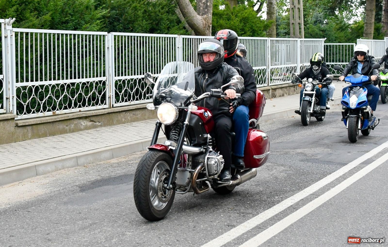 Zdjęcie w galerii na portalu naszraciborz.pl: Parada motocyklistów w Pogrzebieniu [FOTO i WIDEO] wiadomości z regionu