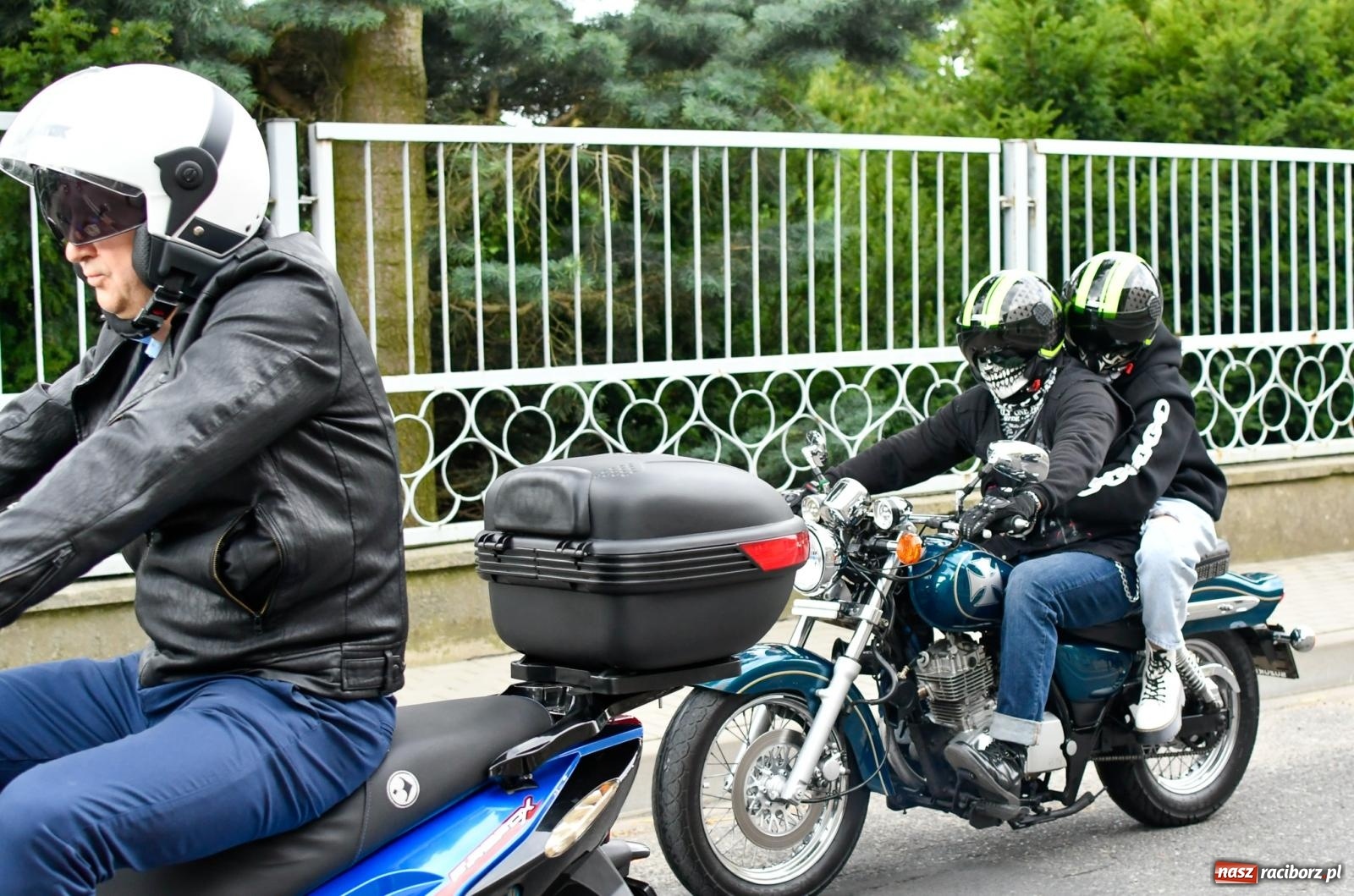 Zdjęcie w galerii na portalu naszraciborz.pl: Parada motocyklistów w Pogrzebieniu [FOTO i WIDEO] wiadomości z regionu