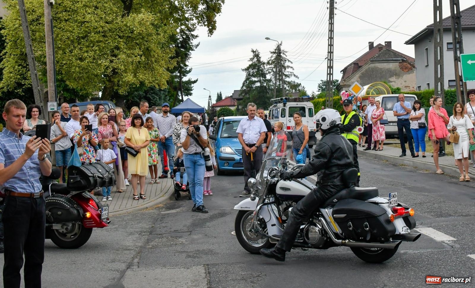 Zdjęcie w galerii na portalu naszraciborz.pl: Parada motocyklistów w Pogrzebieniu [FOTO i WIDEO] wiadomości z regionu