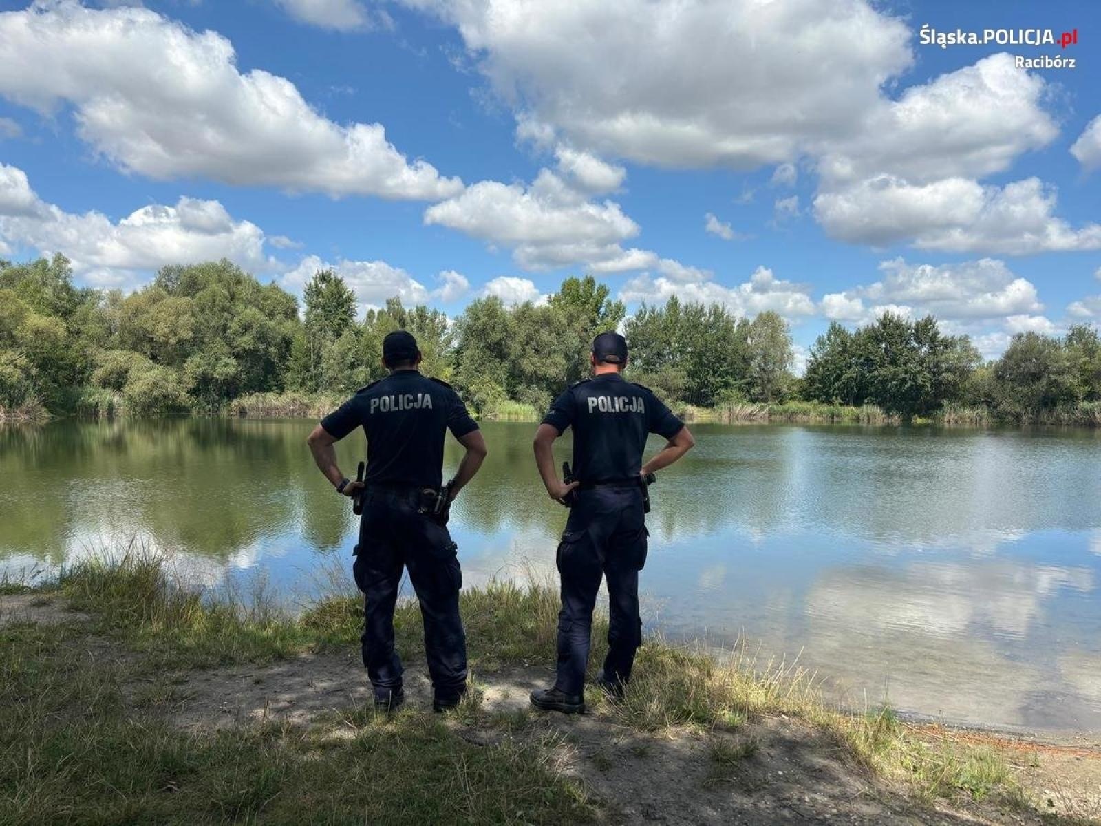 Zdjęcie w galerii na portalu naszraciborz.pl: Bezpieczeństwo nad wodą. Policja i ratownicy WOPR przypominają o zasadach wiadomości z regionu