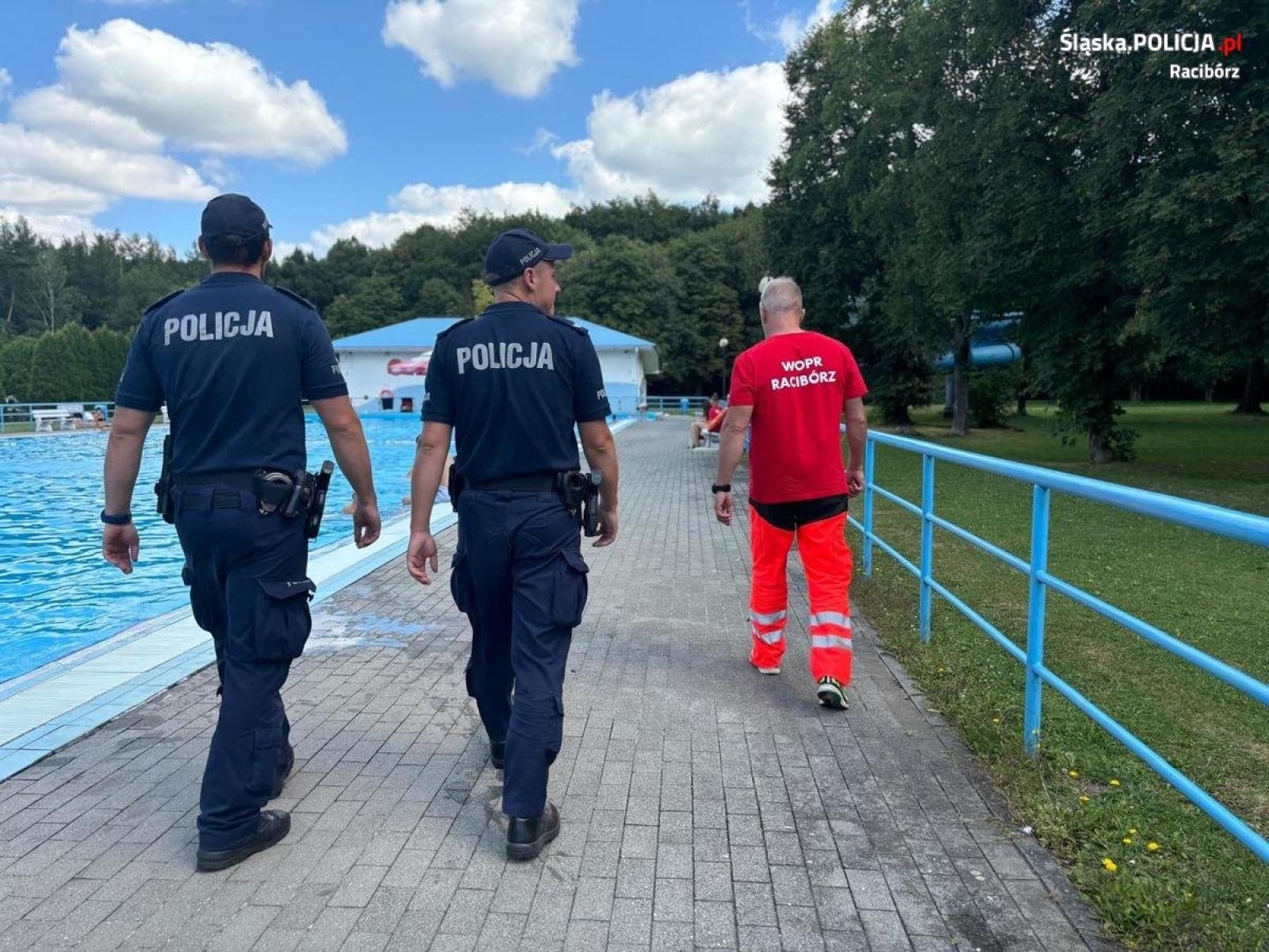 Zdjęcie w galerii na portalu naszraciborz.pl: Bezpieczeństwo nad wodą. Policja i ratownicy WOPR przypominają o zasadach wiadomości z regionu