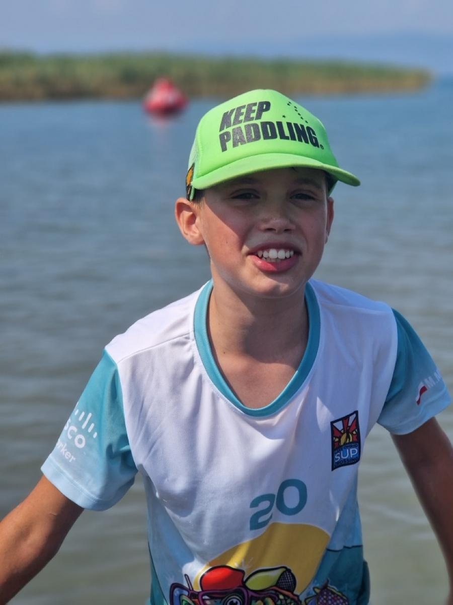 Zdjęcie w galerii na portalu naszraciborz.pl: Sukces raciborskiej ekipy na Lake Ohrid SUP Crossing w Macedonii Północnej wiadomości z regionu