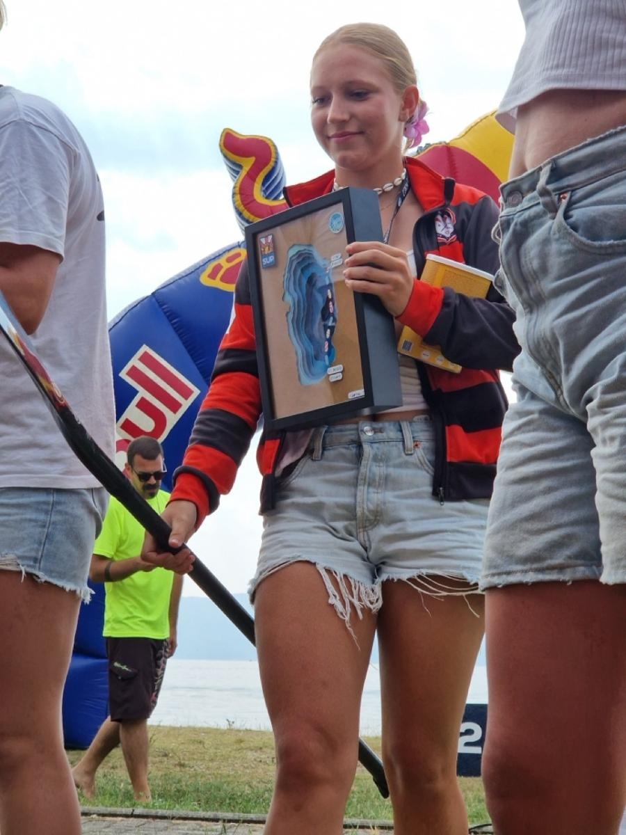 Zdjęcie w galerii na portalu naszraciborz.pl: Sukces raciborskiej ekipy na Lake Ohrid SUP Crossing w Macedonii Północnej wiadomości z regionu