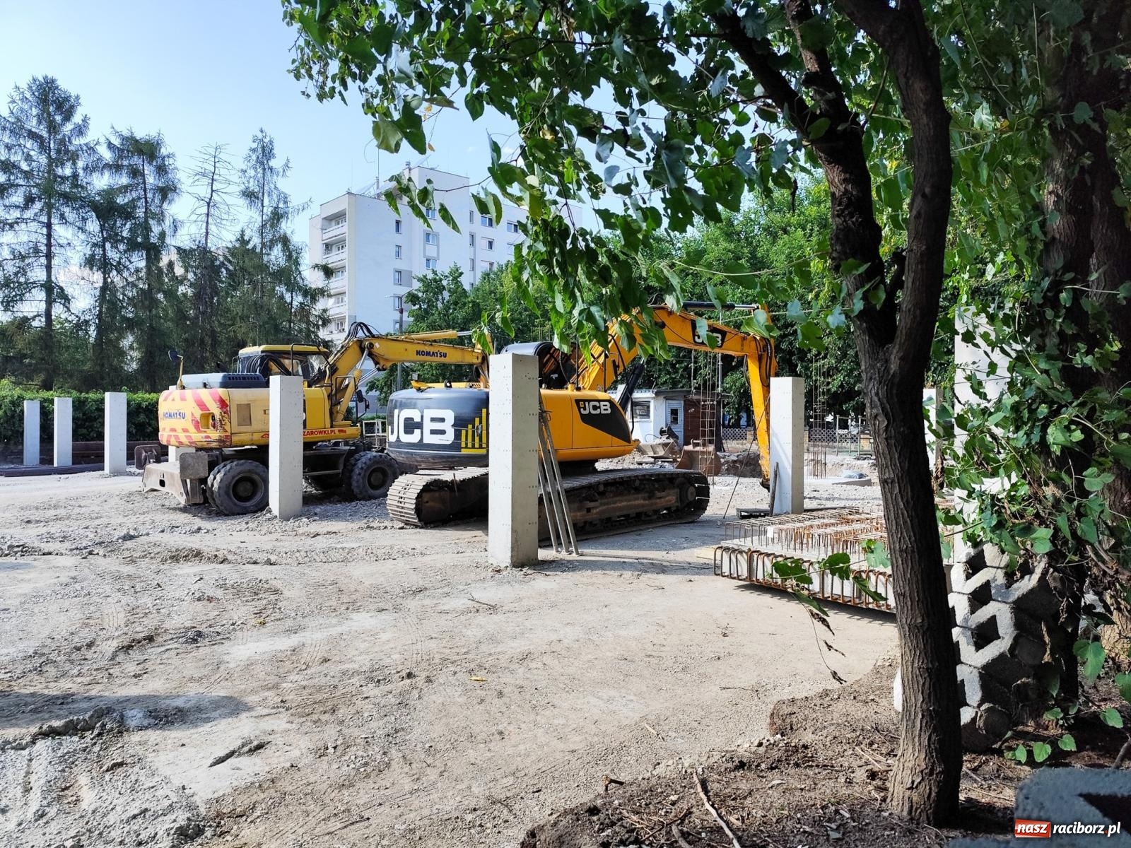 Zdjęcie w galerii na portalu naszraciborz.pl: Wyburzają i budują. Nowe inwestycje w Raciborzu [FOTO] wiadomości z regionu