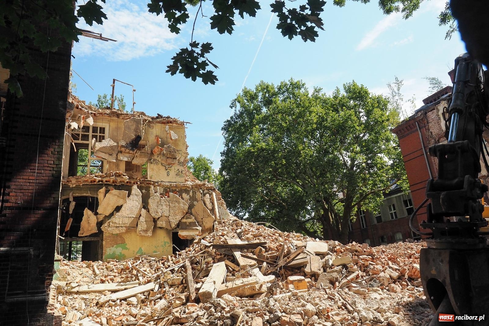 Zdjęcie w galerii na portalu naszraciborz.pl: Wyburzają i budują. Nowe inwestycje w Raciborzu [FOTO] wiadomości z regionu