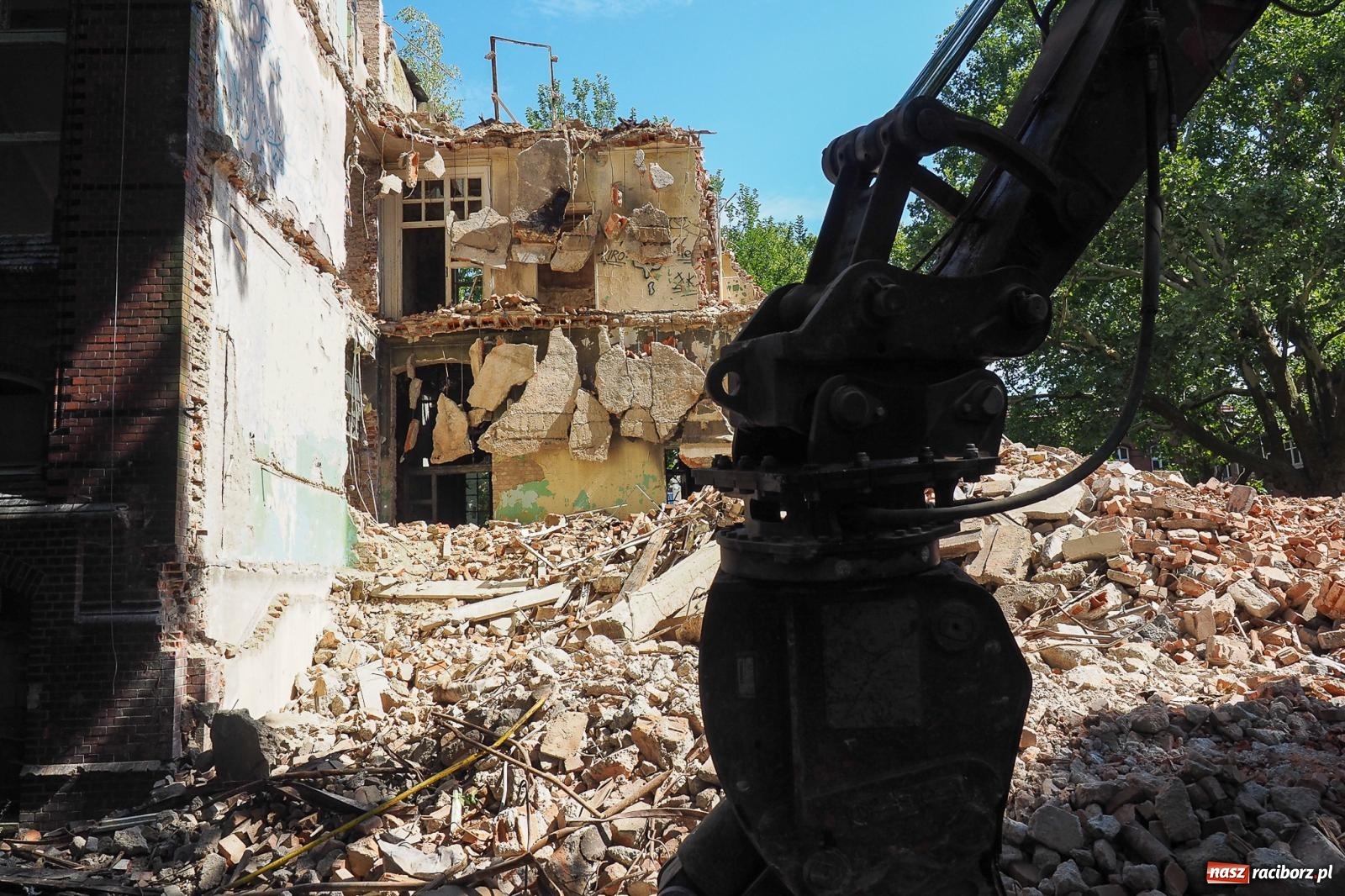 Zdjęcie w galerii na portalu naszraciborz.pl: Wyburzają i budują. Nowe inwestycje w Raciborzu [FOTO] wiadomości z regionu