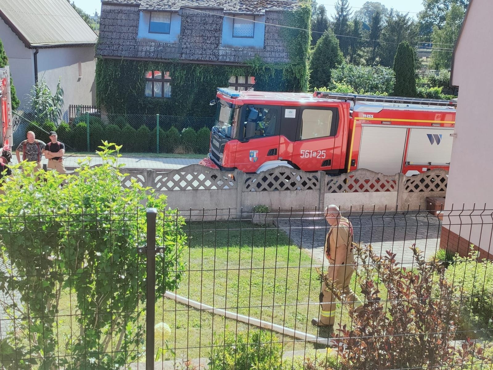 Zdjęcie w galerii na portalu naszraciborz.pl: Pożar ścierniska w Krzanowicach [FOTO] wiadomości z regionu