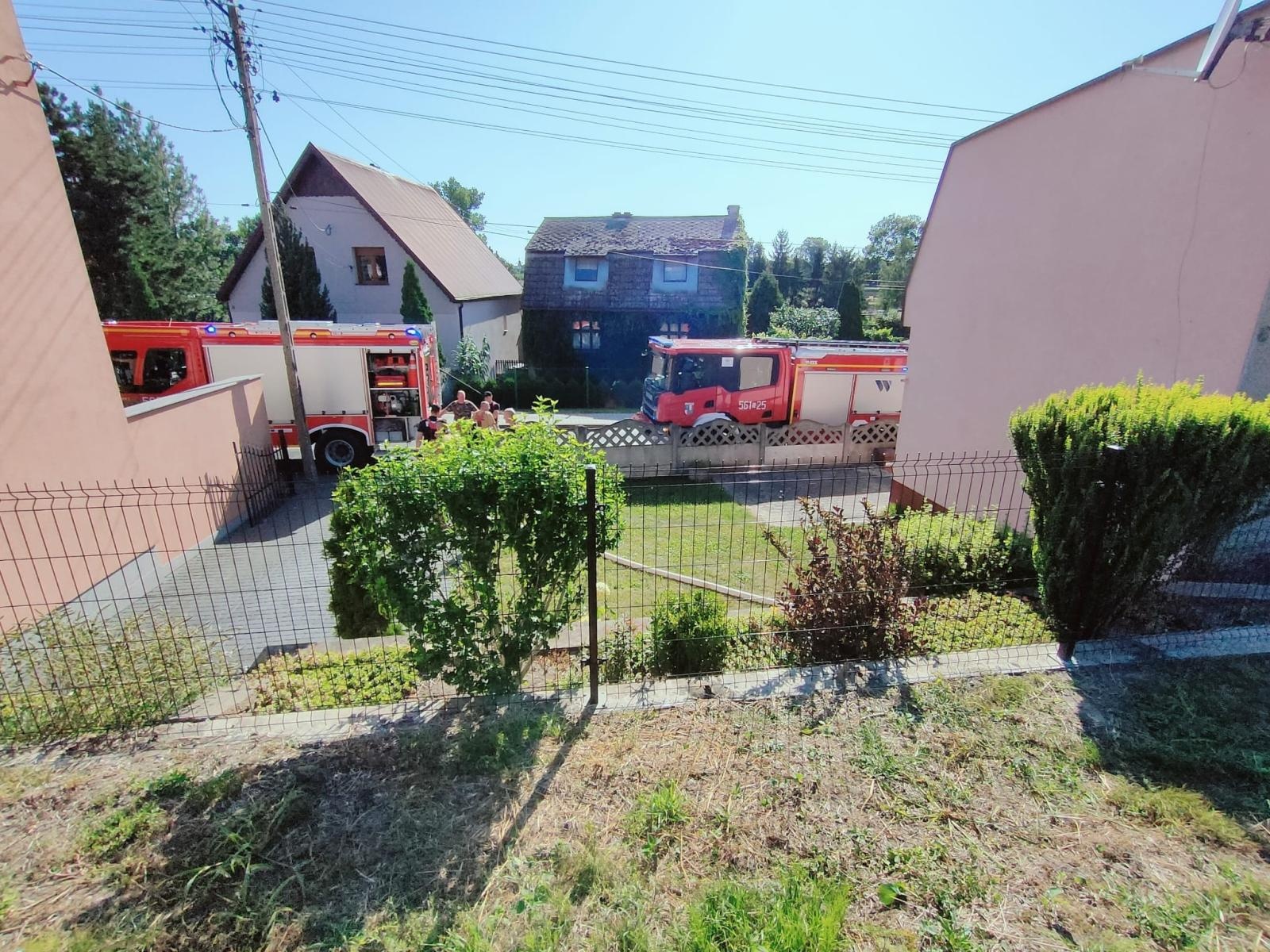 Zdjęcie w galerii na portalu naszraciborz.pl: Pożar ścierniska w Krzanowicach [FOTO] wiadomości z regionu