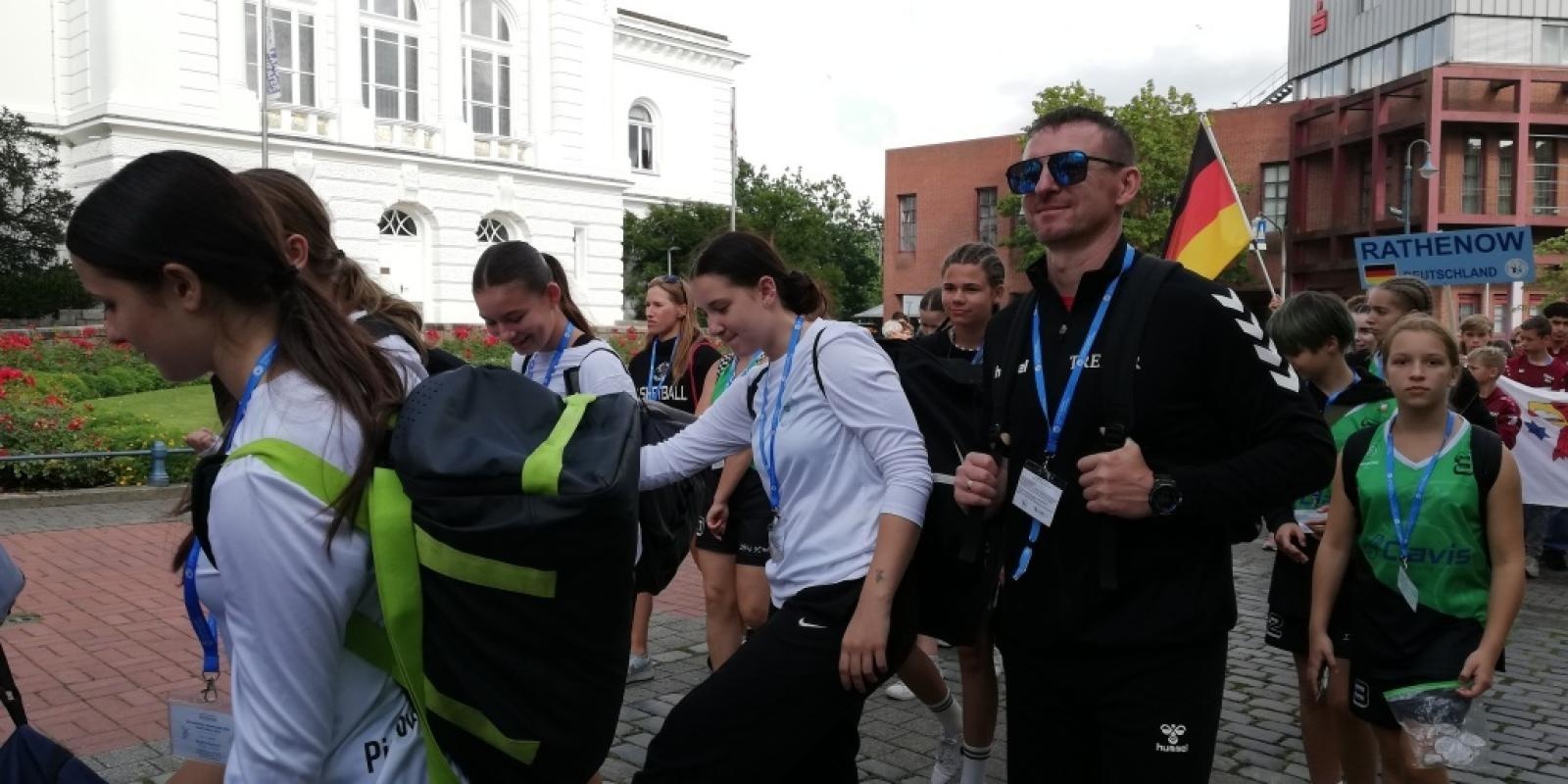 Zdjęcie w galerii na portalu naszraciborz.pl: Złoto, srebro i musical na medal - Powiat Raciborski na Europejskich Igrzyskach Młodzieży wiadomości z regionu