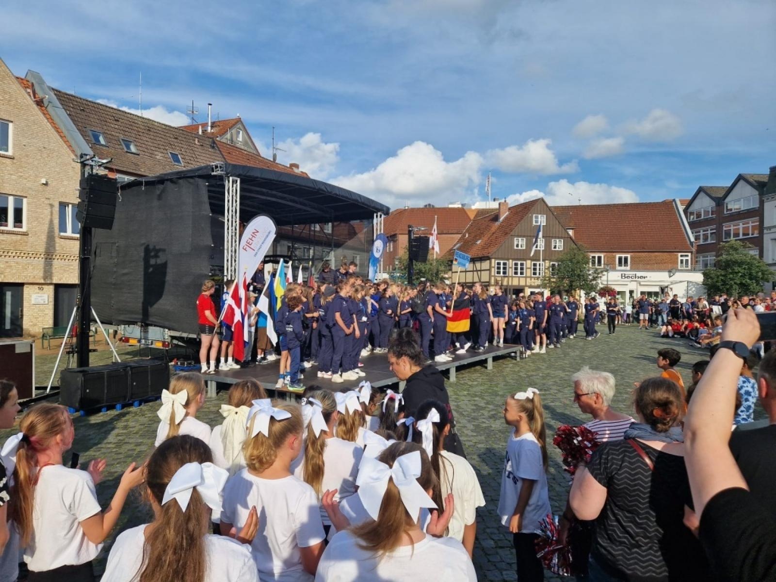 Zdjęcie w galerii na portalu naszraciborz.pl: Złoto, srebro i musical na medal - Powiat Raciborski na Europejskich Igrzyskach Młodzieży wiadomości z regionu