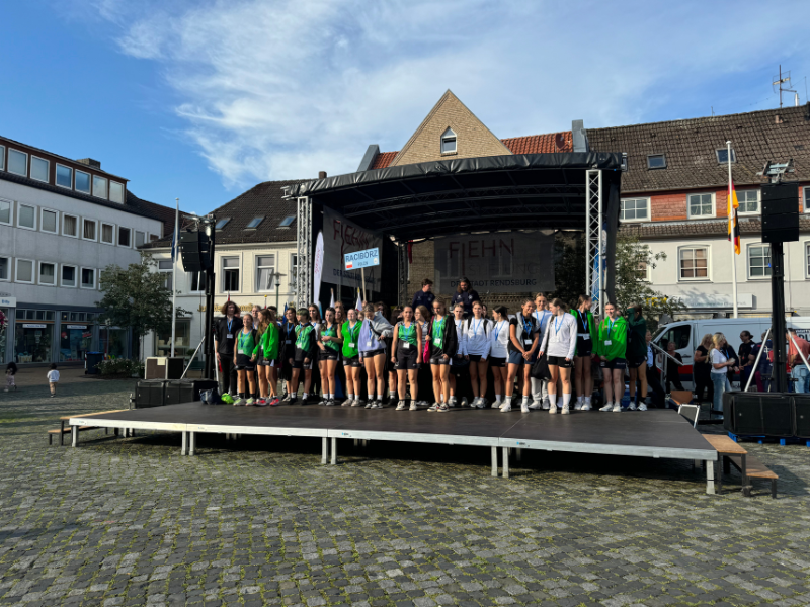Zdjęcie w galerii na portalu naszraciborz.pl: Złoto, srebro i musical na medal - Powiat Raciborski na Europejskich Igrzyskach Młodzieży wiadomości z regionu