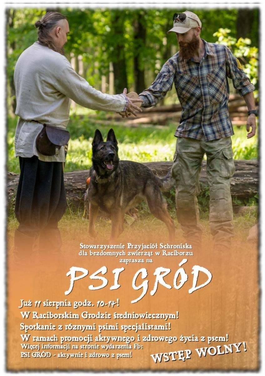 Zdjęcie w galerii na portalu naszraciborz.pl: Zaproszenie na PSI GRÓD - Aktywnie i zdrowo z psem! wiadomości z regionu
