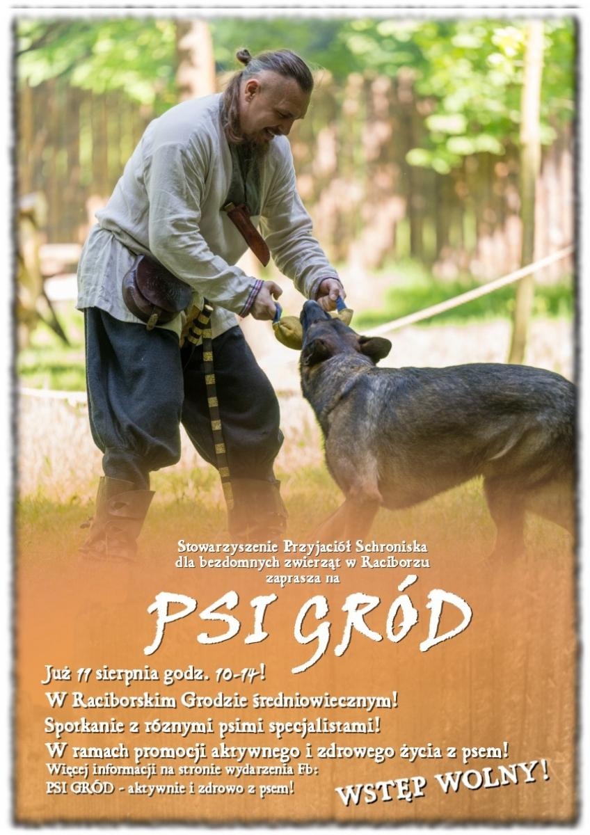 Zdjęcie w galerii na portalu naszraciborz.pl: Zaproszenie na PSI GRÓD - Aktywnie i zdrowo z psem! wiadomości z regionu