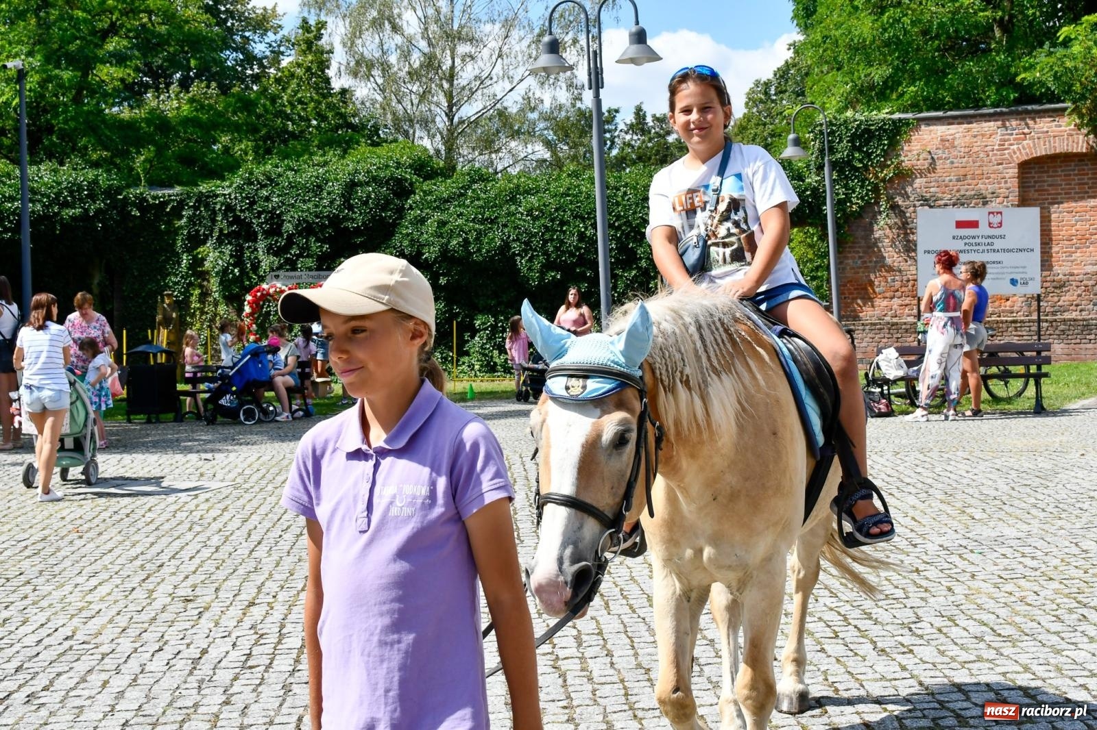 Zdjęcie w galerii na portalu naszraciborz.pl: Zamkowe wakacje w siodle z coraz wyższą frekwencją wiadomości z regionu
