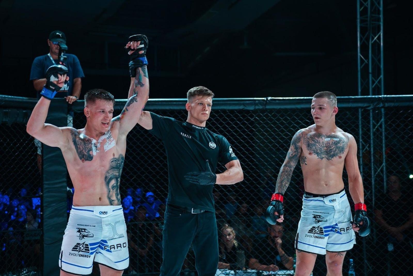 Zdjęcie w galerii na portalu naszraciborz.pl: Świetny występ Łamatorów na gali sportów walki w Jaworznie wiadomości z regionu