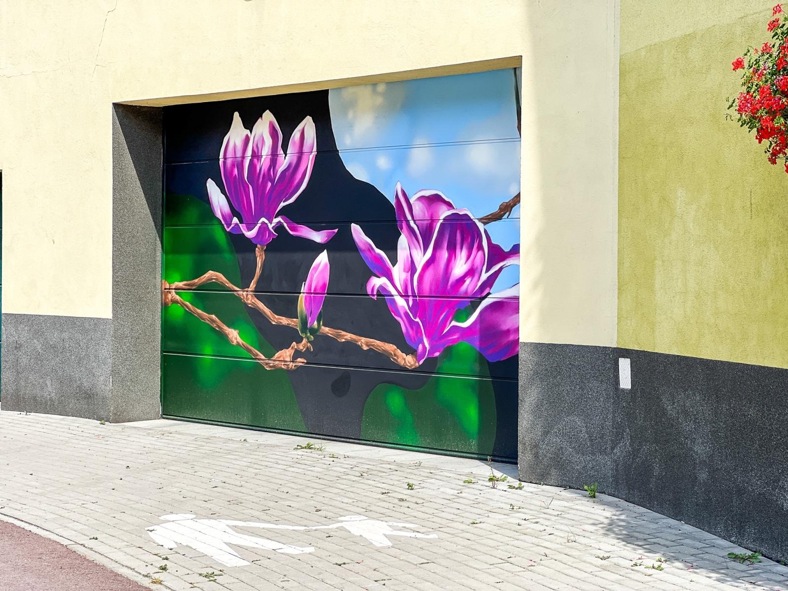 Zdjęcie w galerii na portalu naszraciborz.pl: Racibórz wzbogacił się o kolejny mural, tym razem na Bema wiadomości z regionu