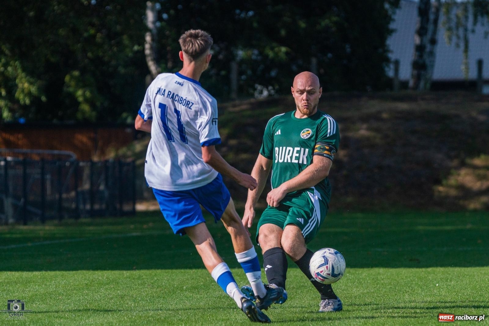 Zdjęcie w galerii na portalu naszraciborz.pl: Klasa okręgowa. Wychowanek Unii dał zwycięstwo Syryni [FOTO i WIDEO] wiadomości z regionu