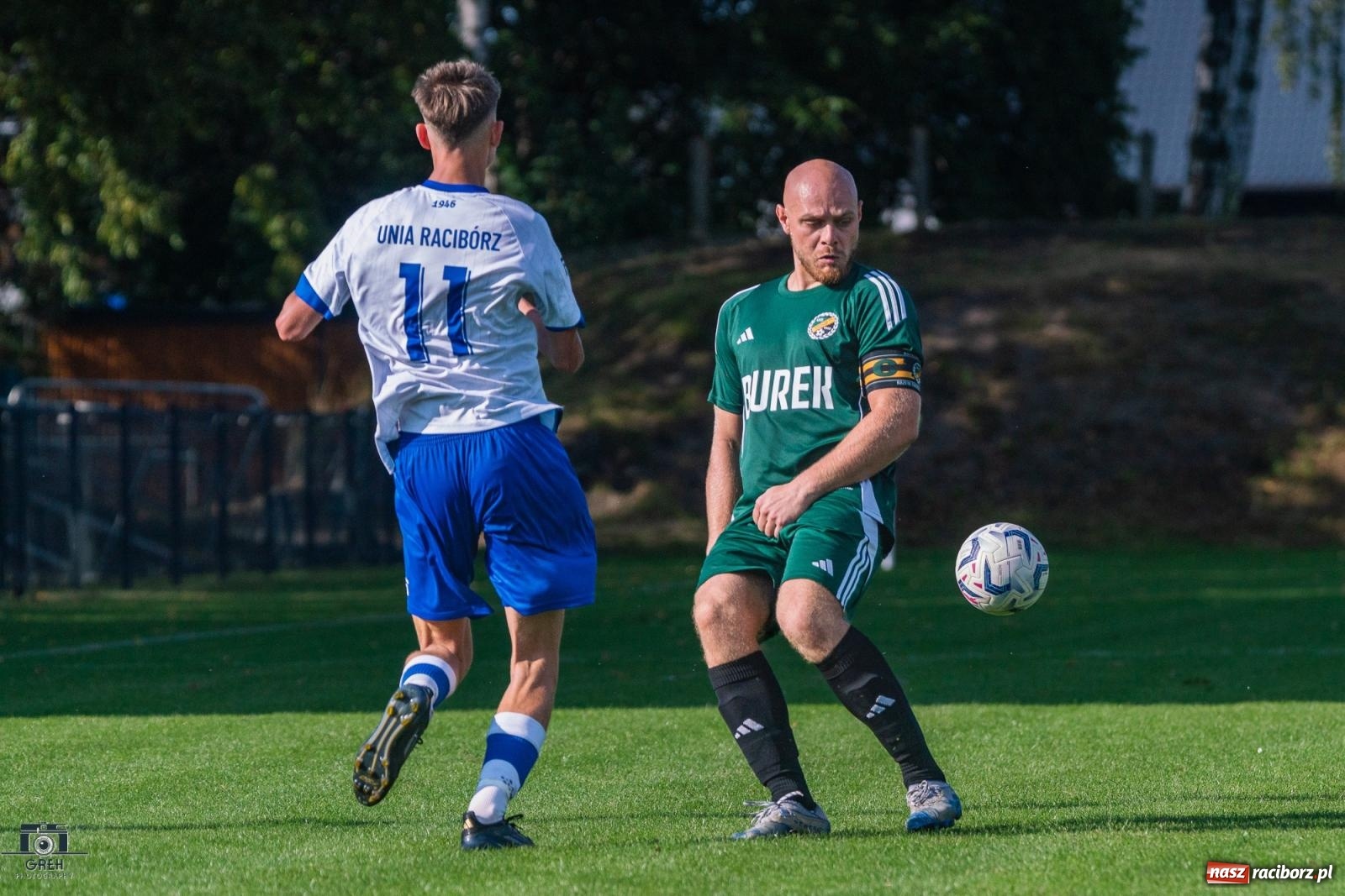Zdjęcie w galerii na portalu naszraciborz.pl: Klasa okręgowa. Wychowanek Unii dał zwycięstwo Syryni [FOTO i WIDEO] wiadomości z regionu