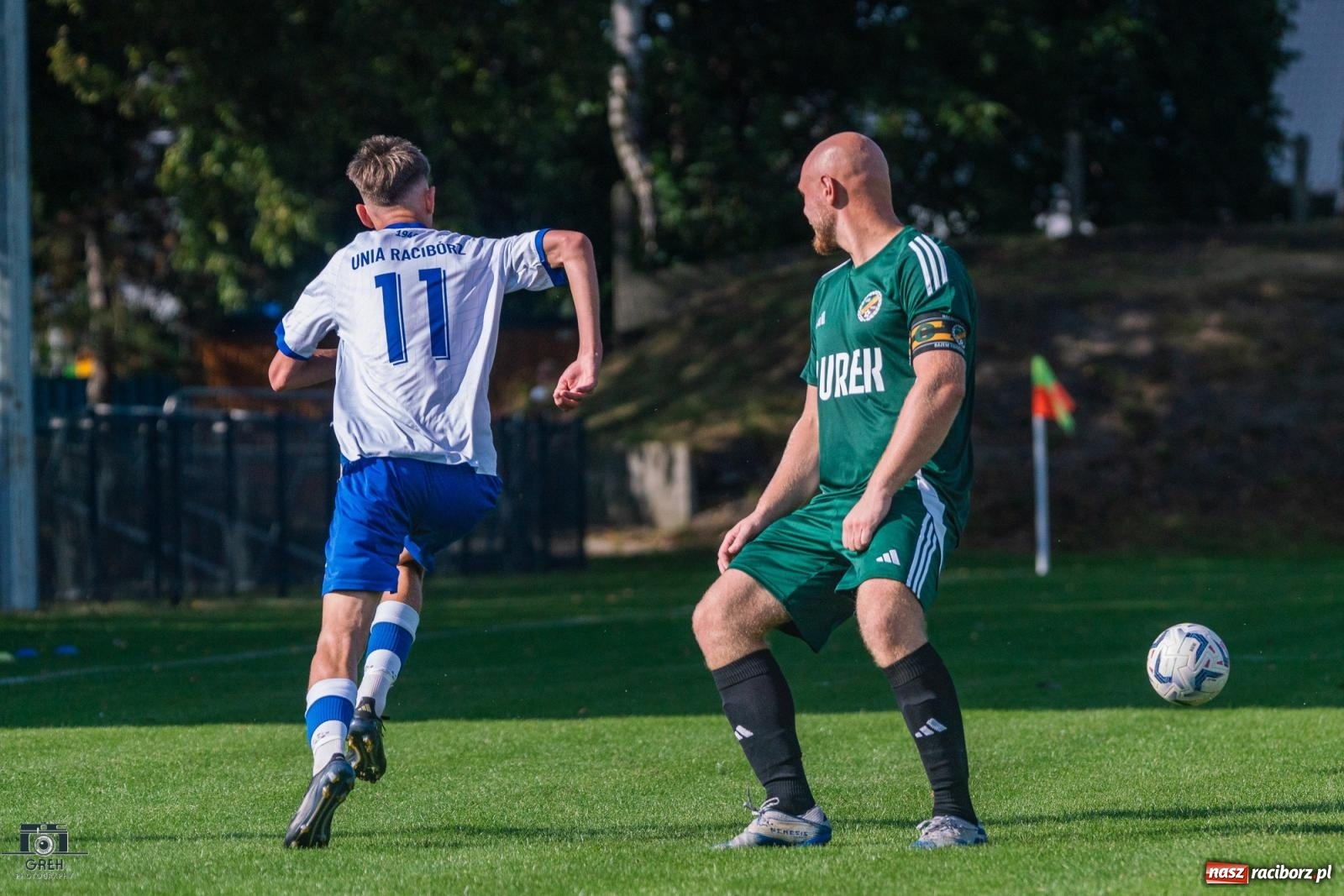 Zdjęcie w galerii na portalu naszraciborz.pl: Klasa okręgowa. Wychowanek Unii dał zwycięstwo Syryni [FOTO i WIDEO] wiadomości z regionu