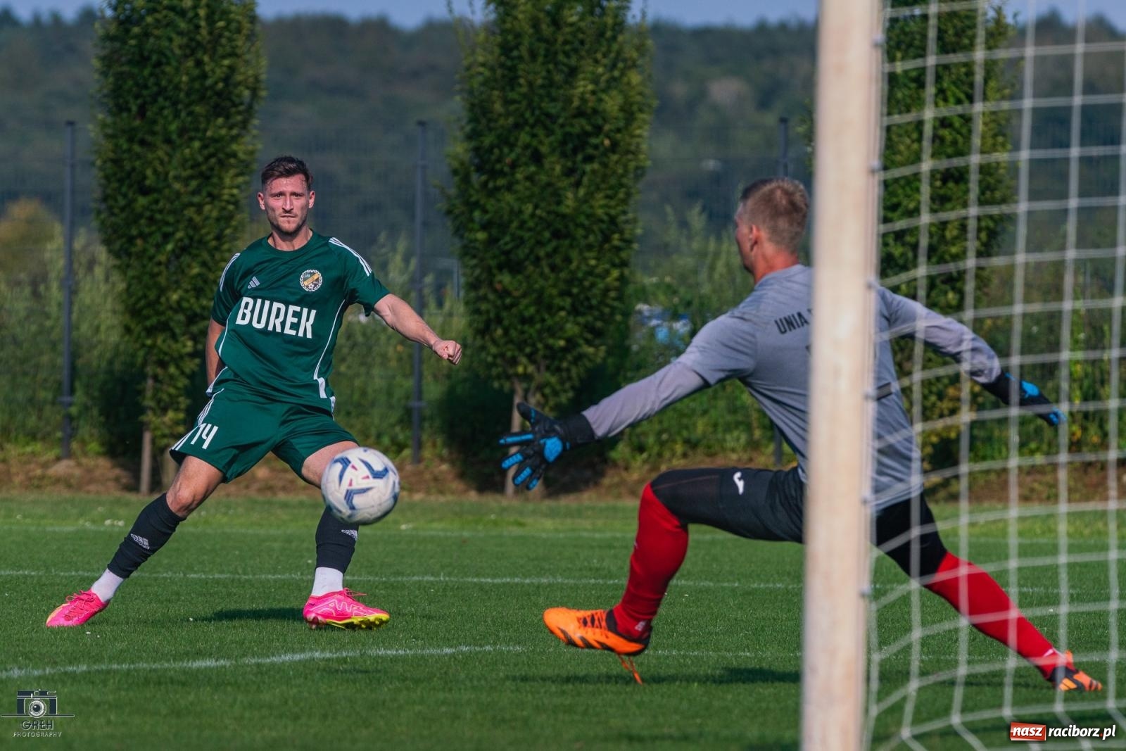 Zdjęcie w galerii na portalu naszraciborz.pl: Klasa okręgowa. Wychowanek Unii dał zwycięstwo Syryni [FOTO i WIDEO] wiadomości z regionu