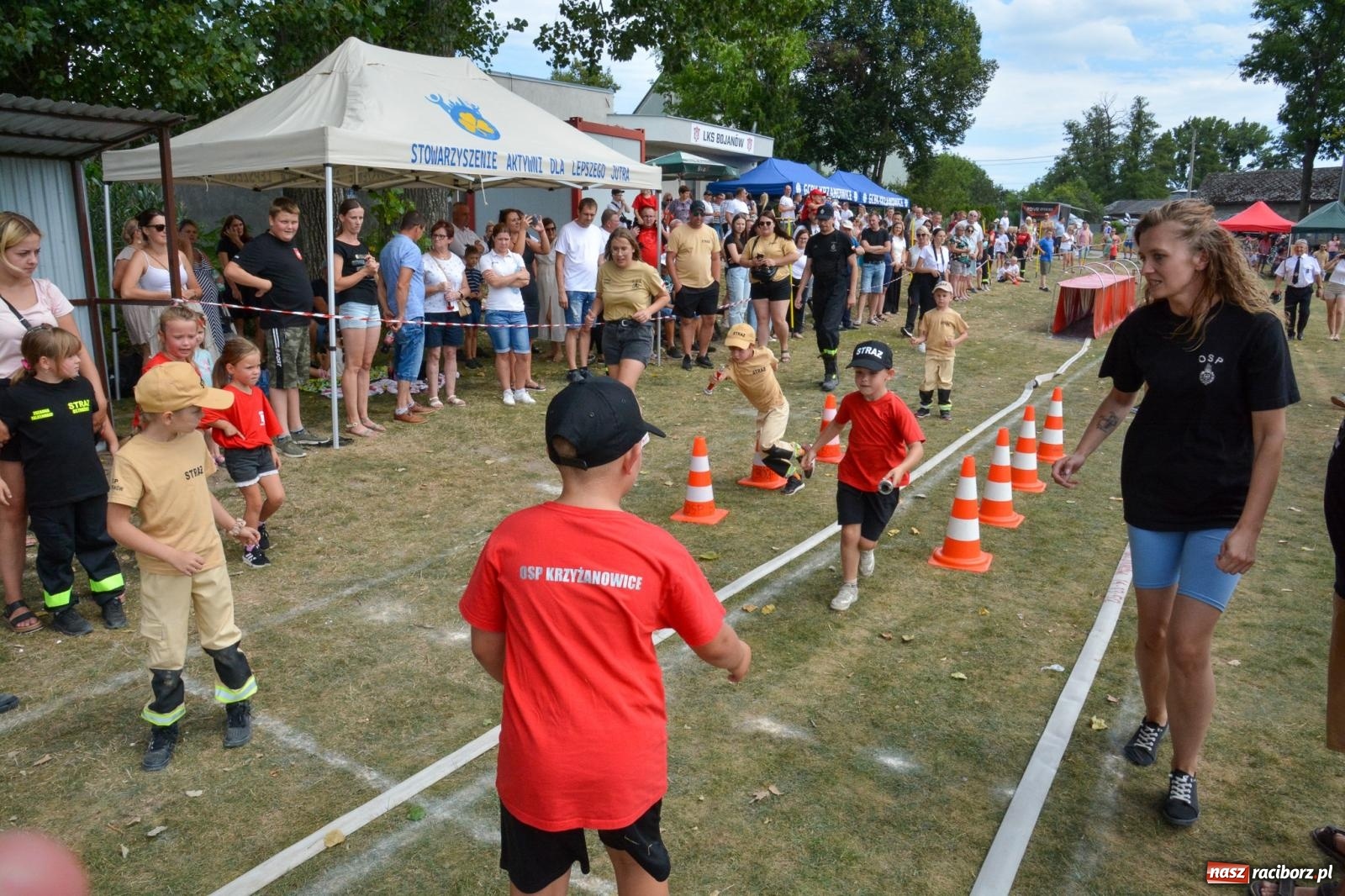 Zdjęcie w galerii na portalu naszraciborz.pl: Strażacki narybek w bojowym ćwiczeniu w Bojanowie [FOTO i WIDEO] wiadomości z regionu