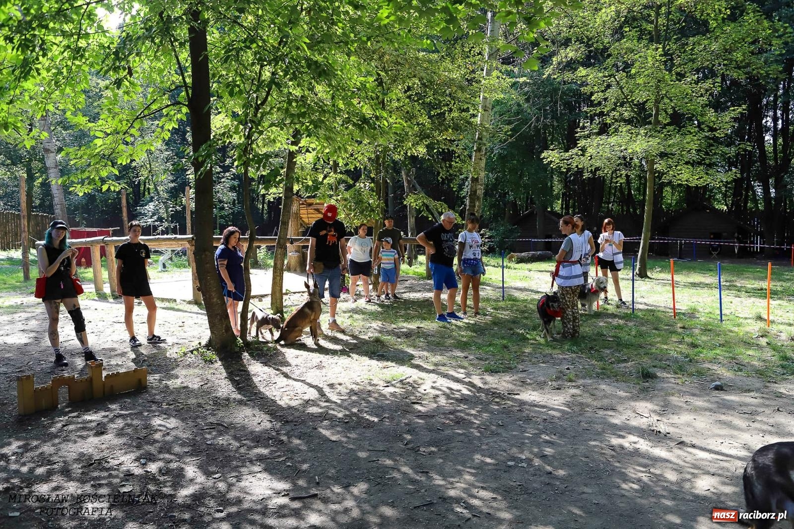 Zdjęcie w galerii na portalu naszraciborz.pl: Psi Gród. Miłośnicy czworonogów spotkali się w średniowiecznej scenerii wiadomości z regionu