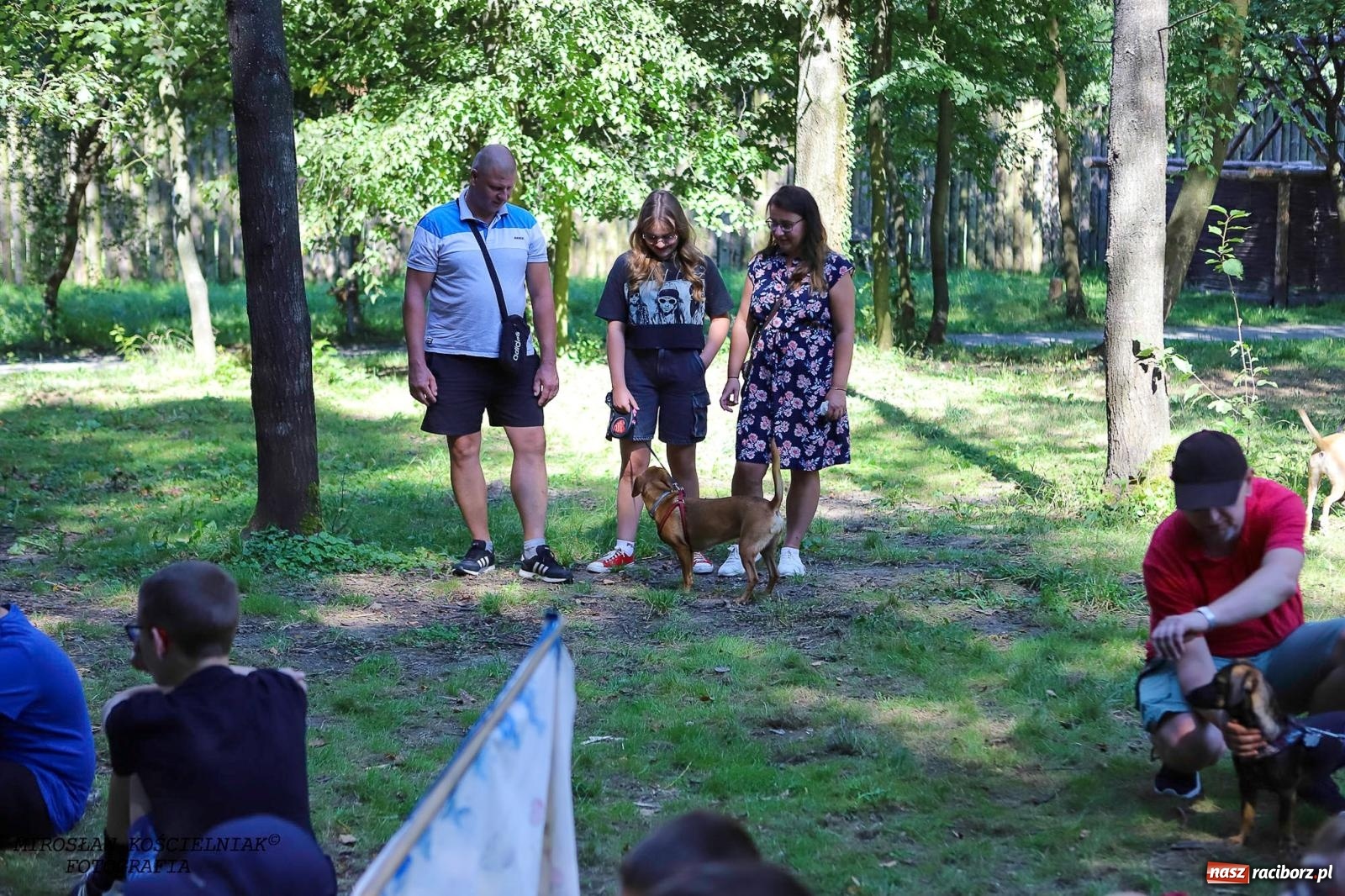 Zdjęcie w galerii na portalu naszraciborz.pl: Psi Gród. Miłośnicy czworonogów spotkali się w średniowiecznej scenerii wiadomości z regionu